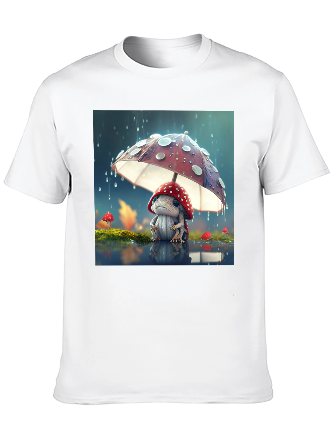 Mushroom Buddy Graphic T-Shirt