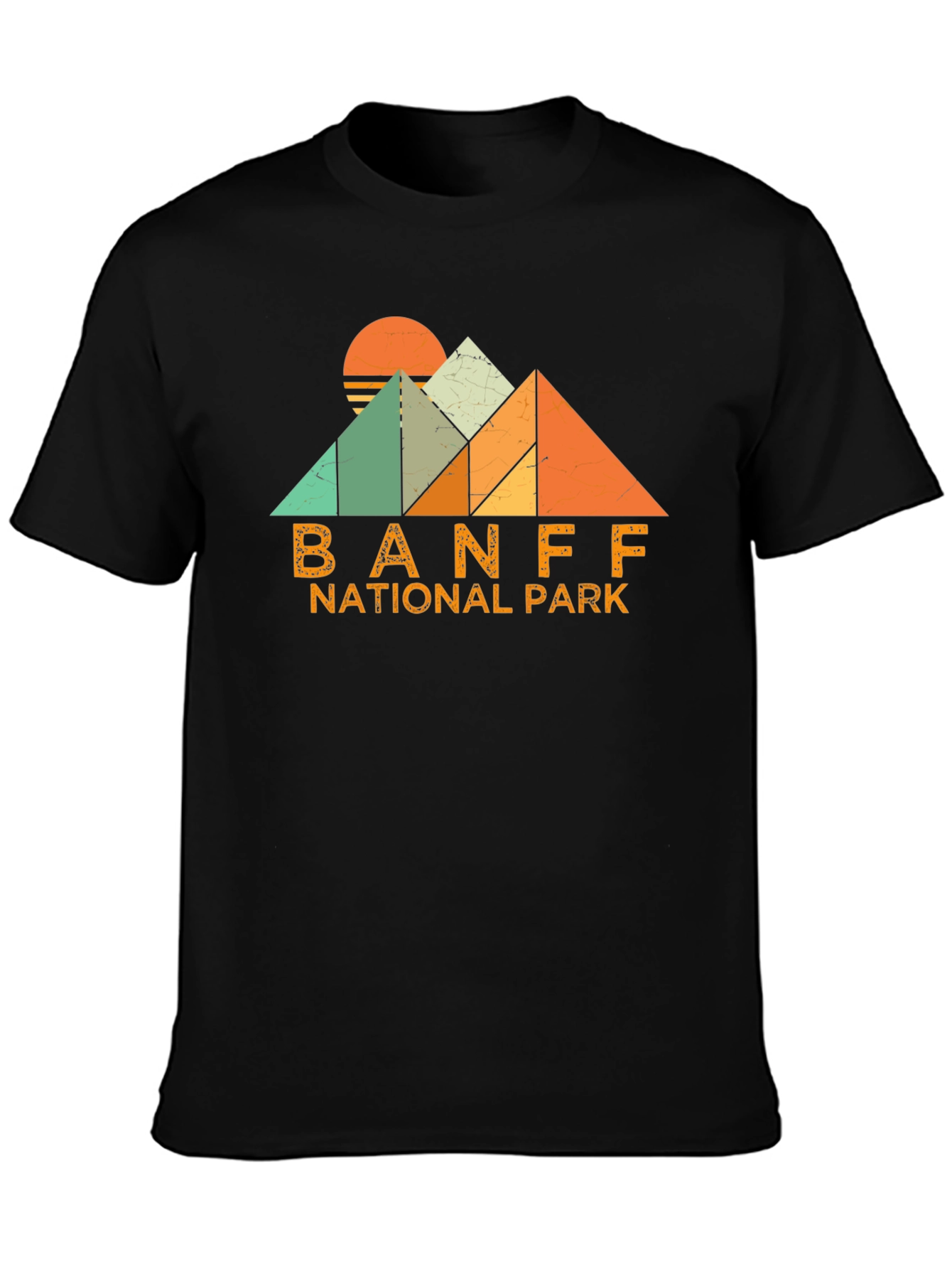 Banff National Park T-Shirt - Retro Mountain Graphic Tee