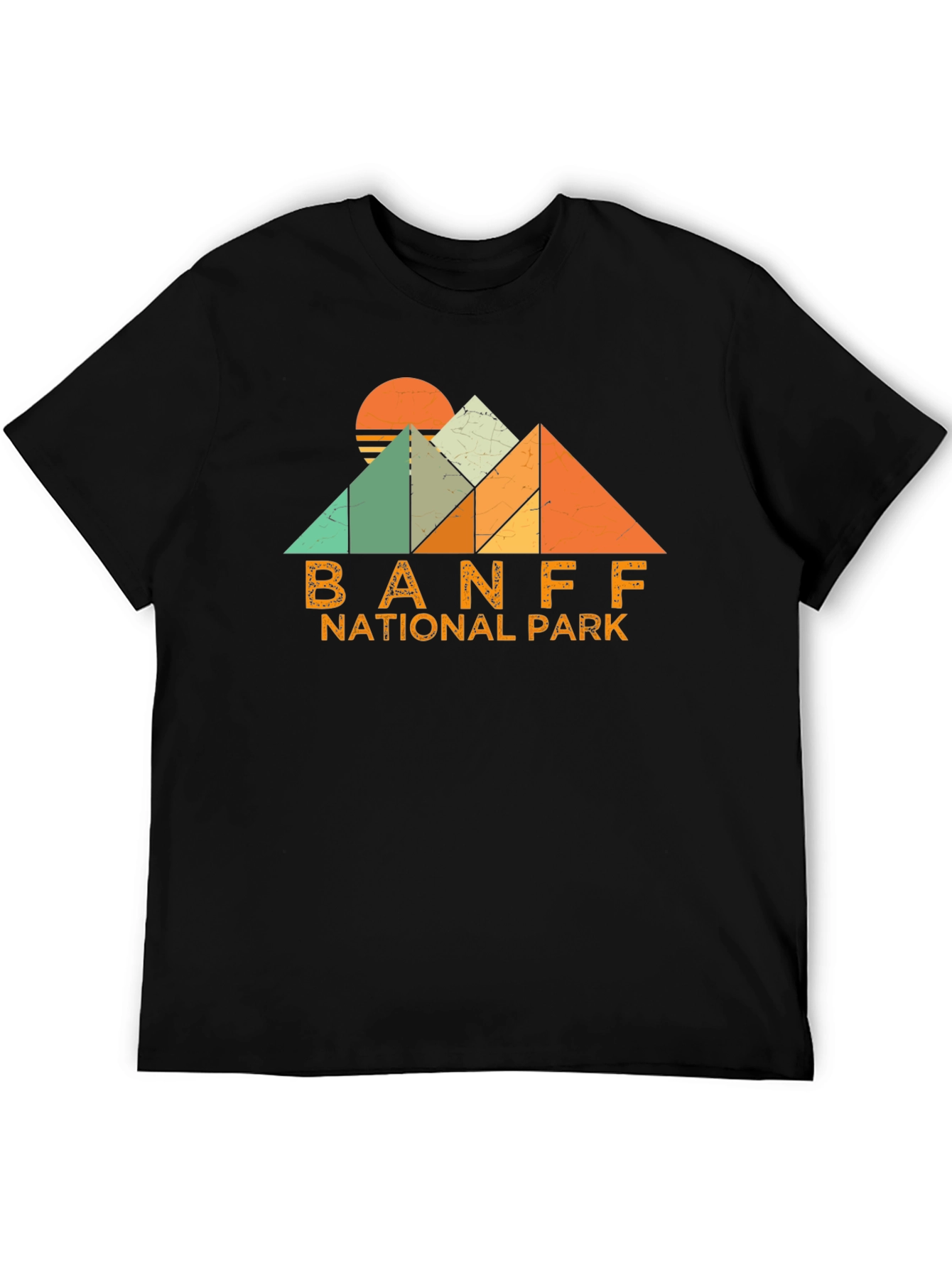 Banff National Park T-Shirt - Retro Mountain Graphic Tee
