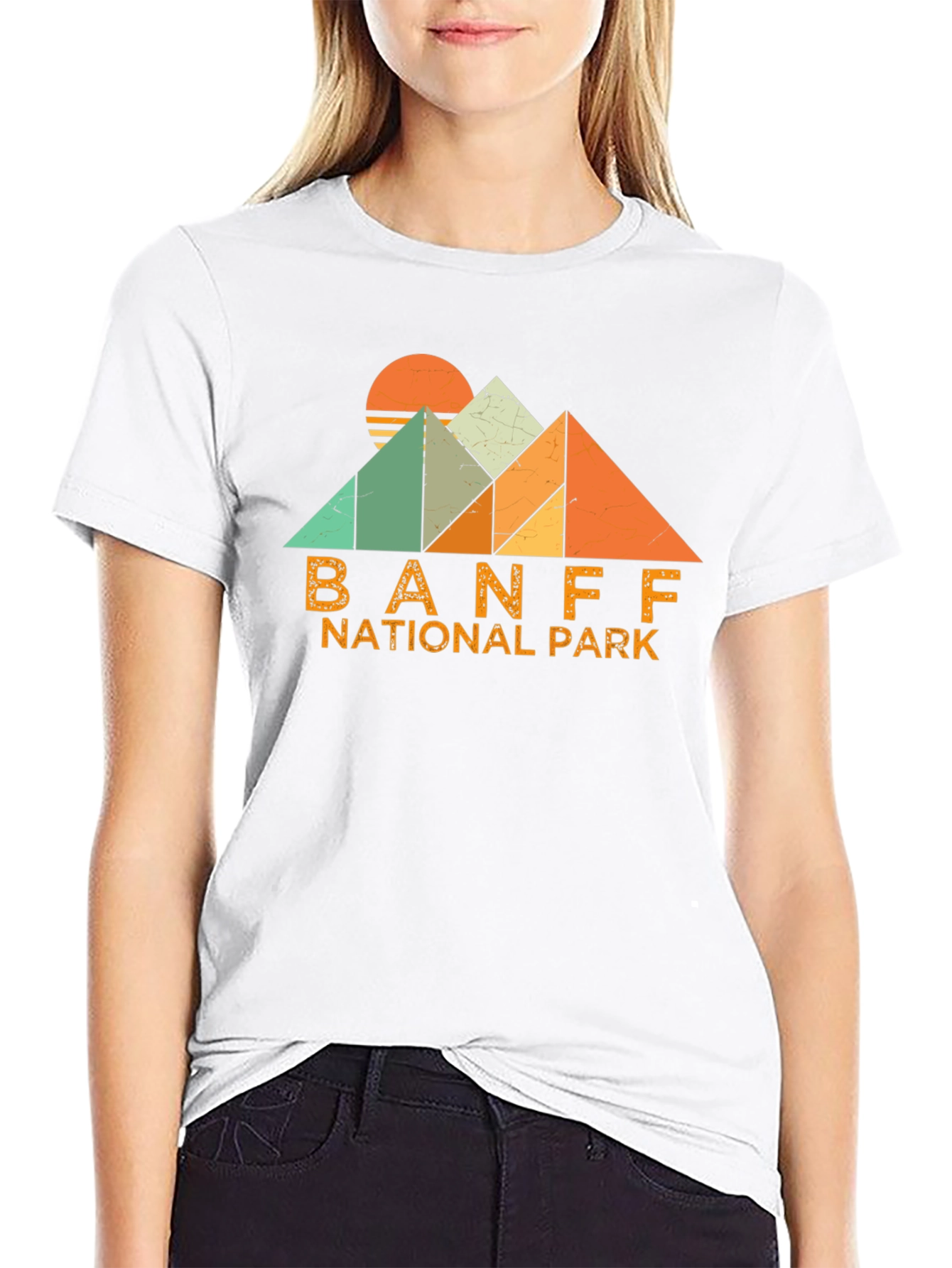 Banff National Park T-Shirt - Retro Mountain Graphic Tee