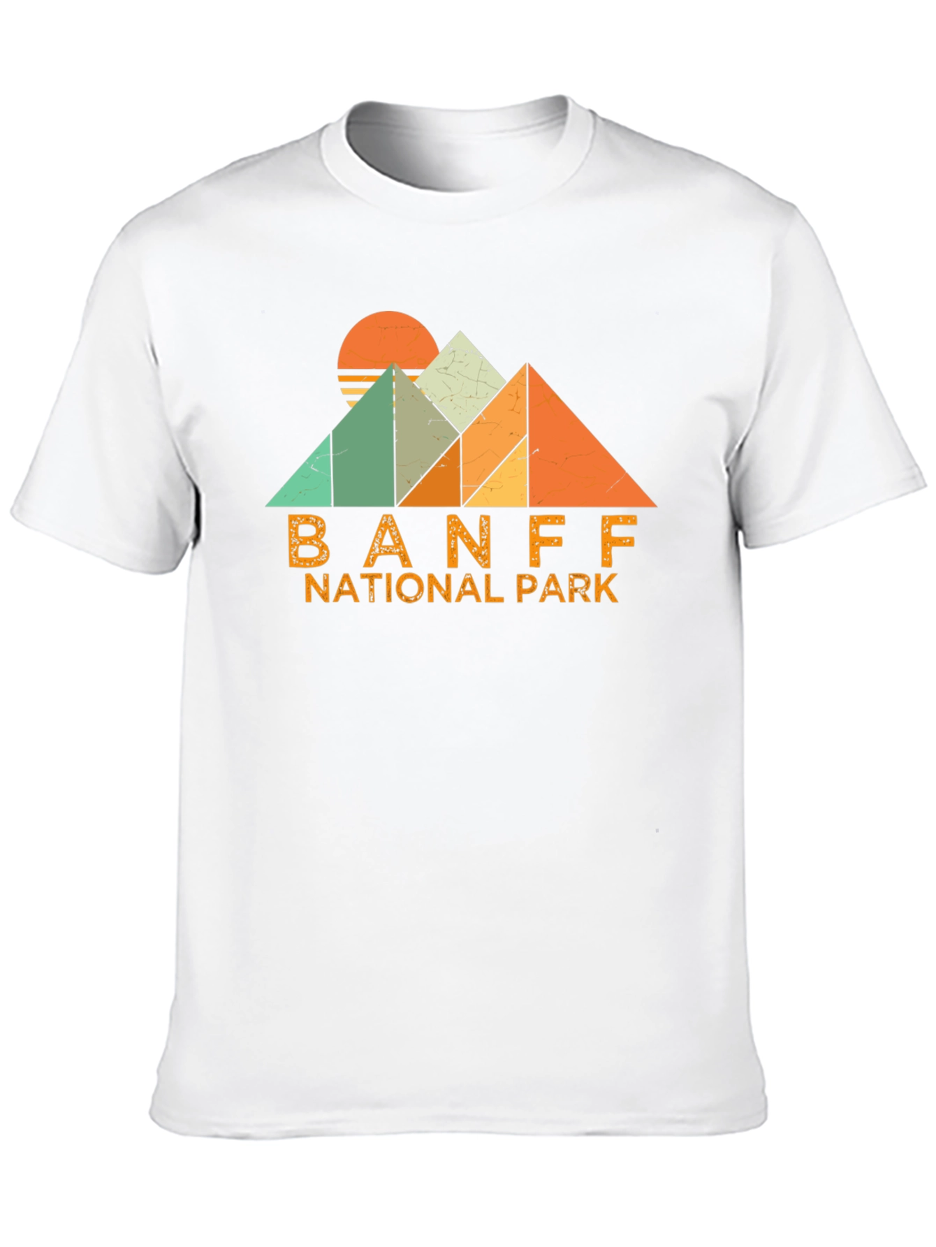 Banff National Park T-Shirt - Retro Mountain Graphic Tee