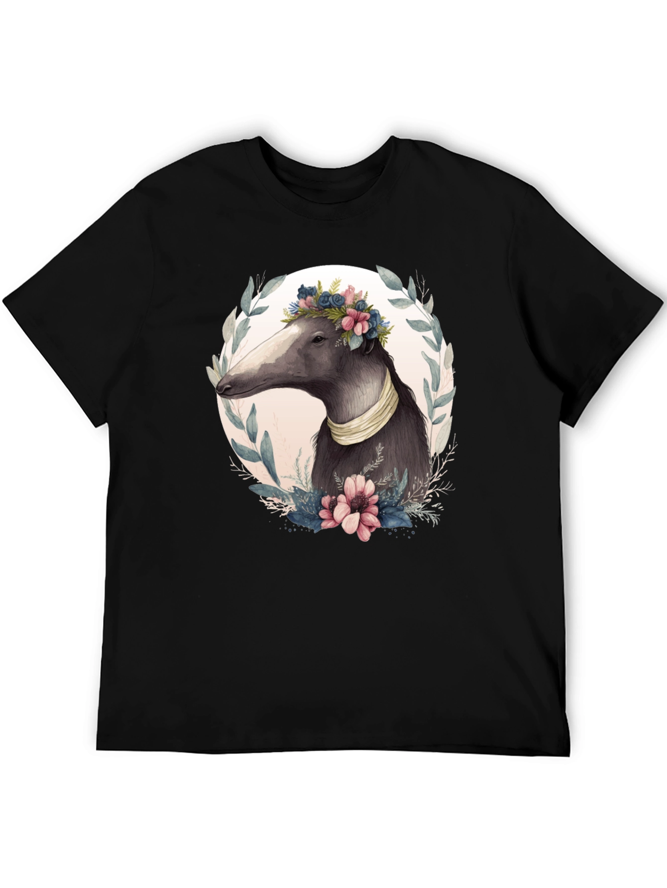 Floral Anteater Graphic Tee