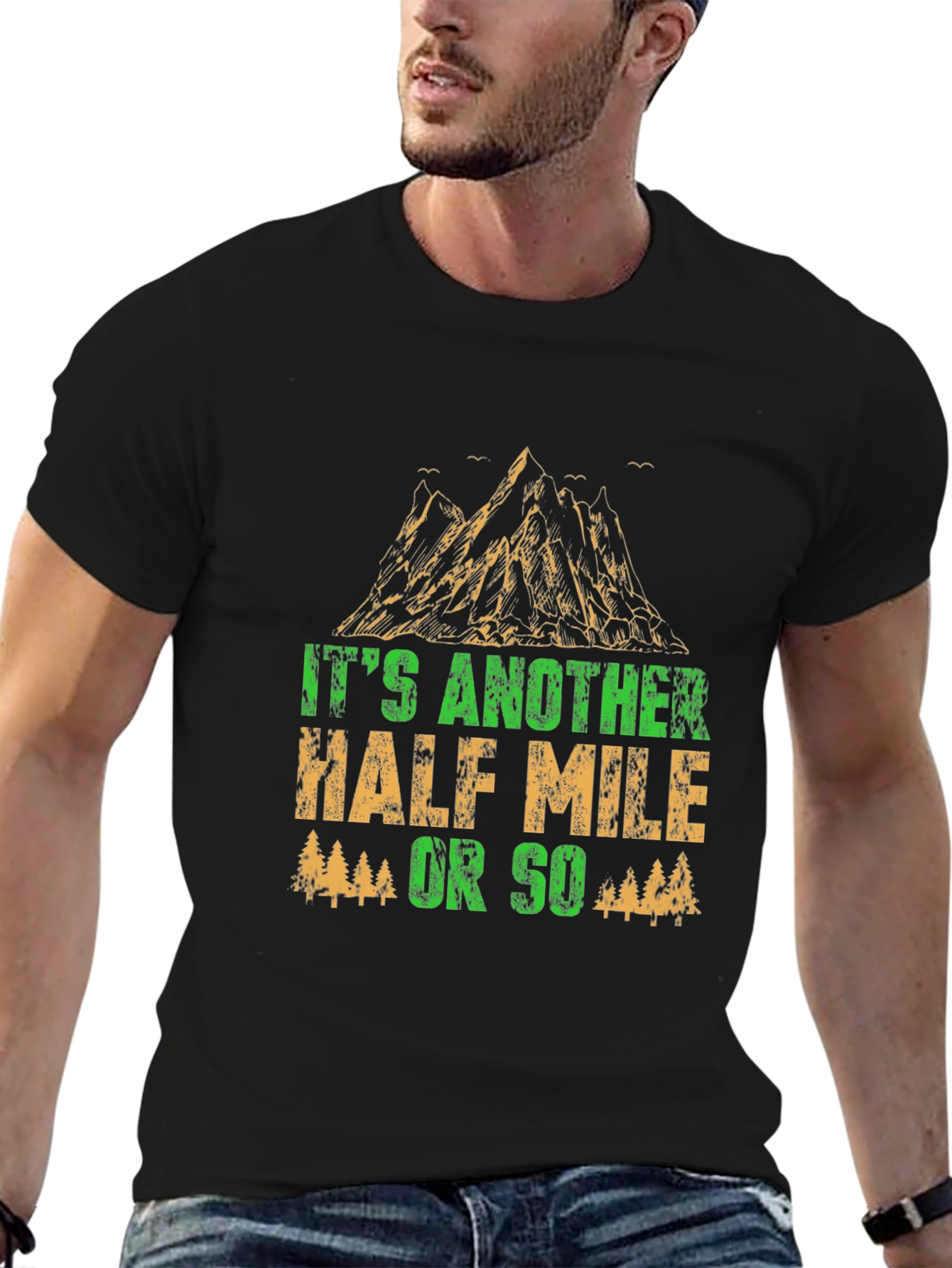 Hiking Graphic Tee - Another Half Mile