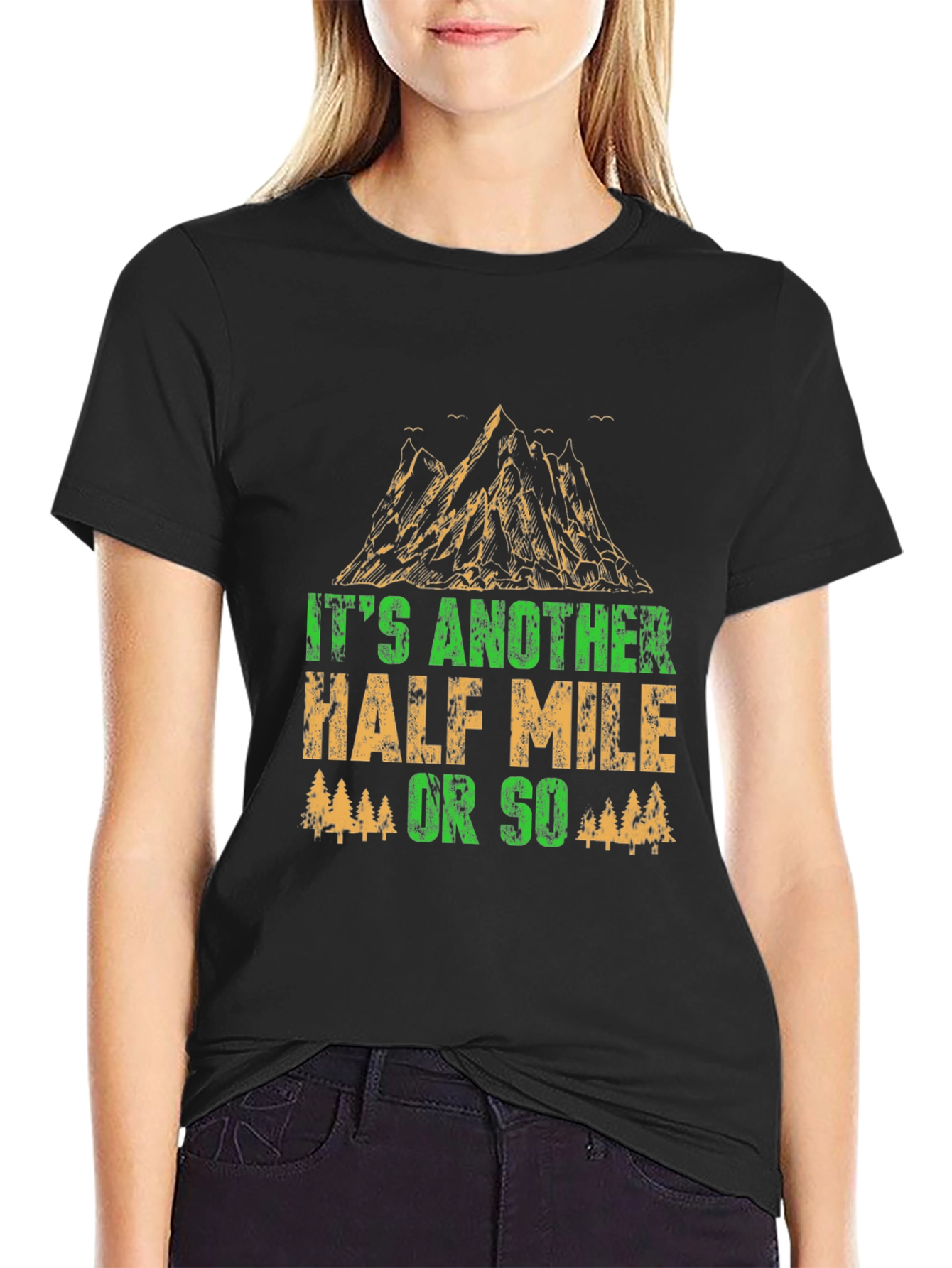 Hiking Graphic Tee - Another Half Mile