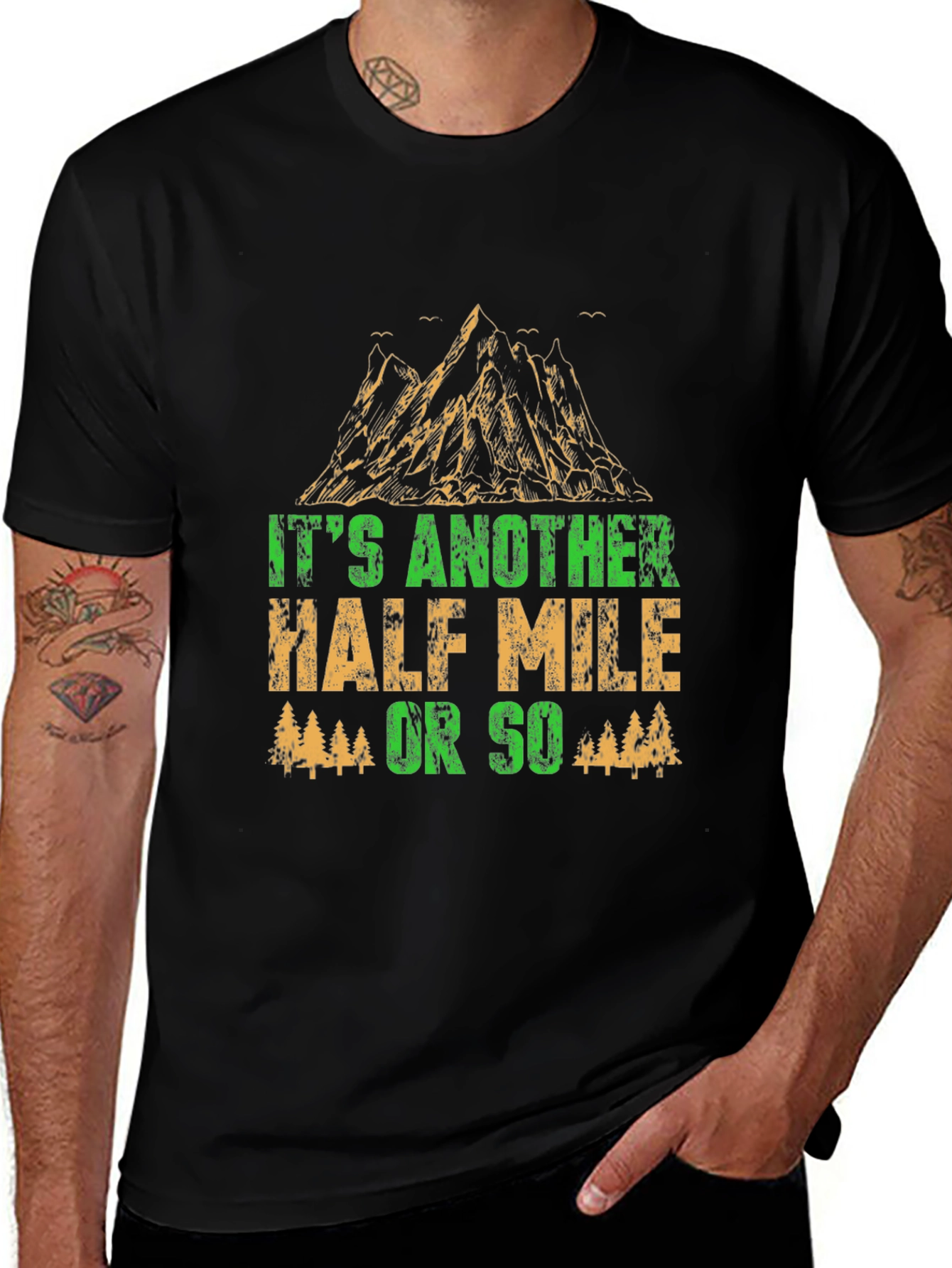 Hiking Graphic Tee - Another Half Mile