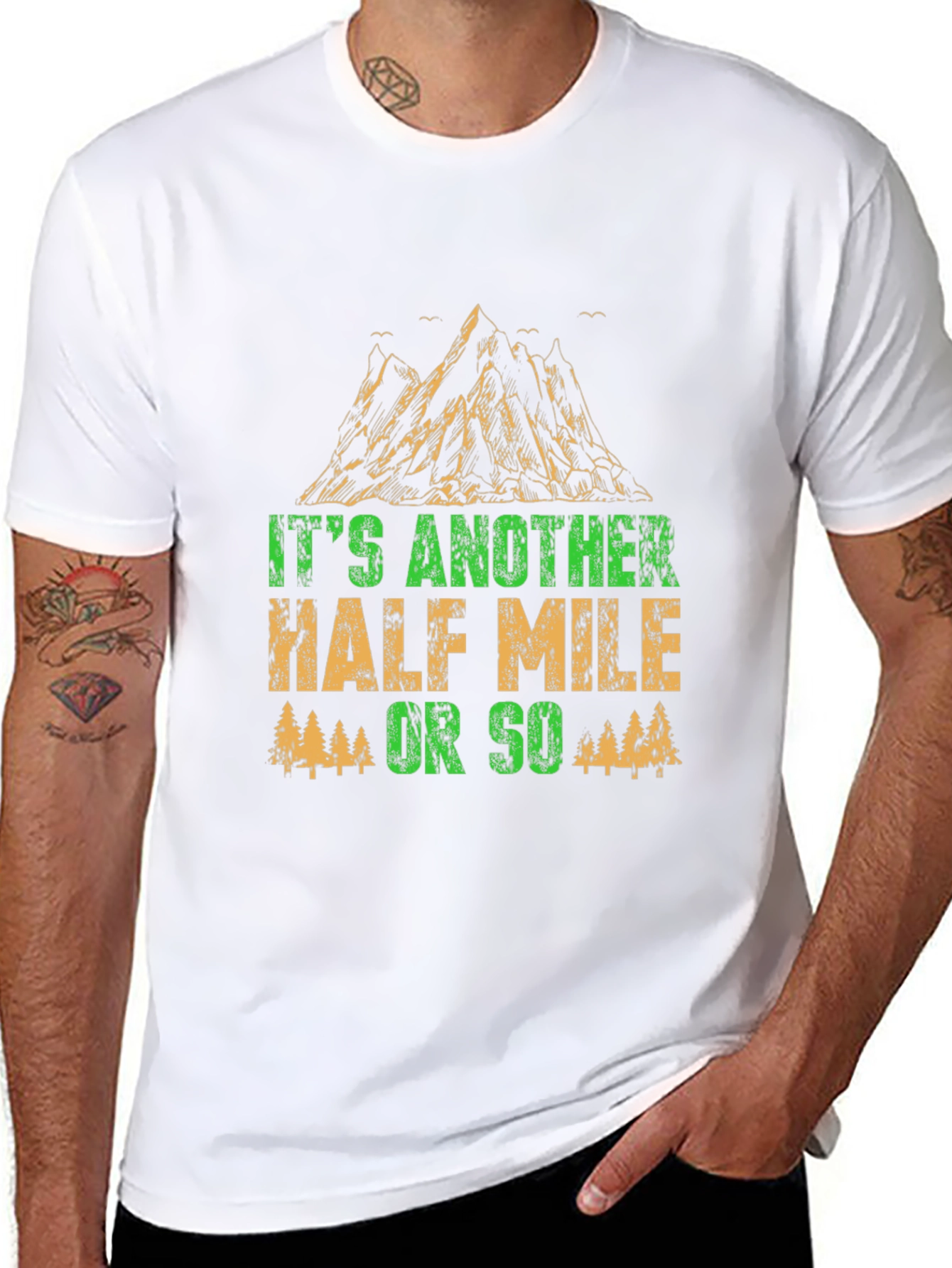Hiking Graphic Tee - Another Half Mile