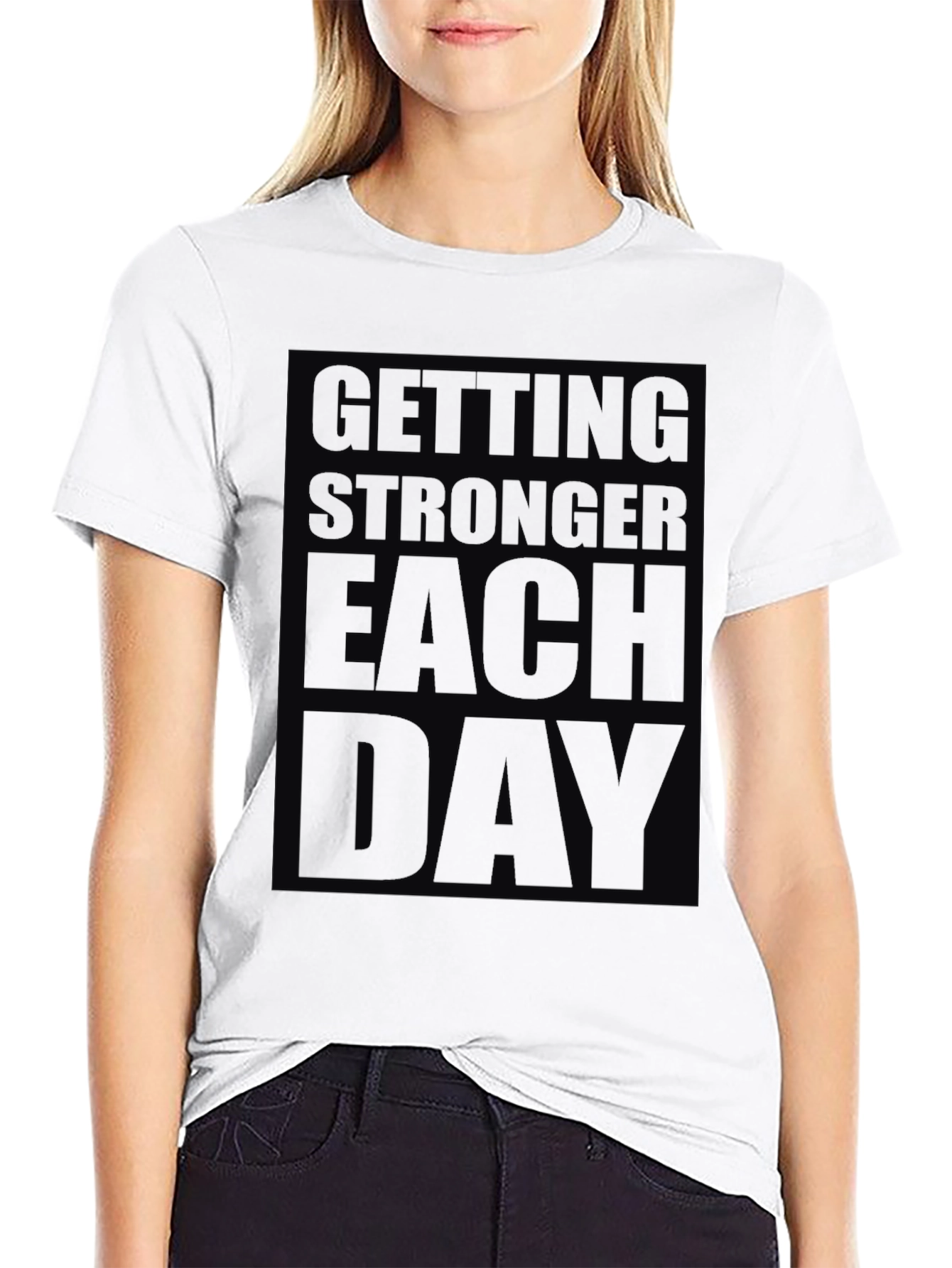 Getting Stronger Each Day Graphic Tee