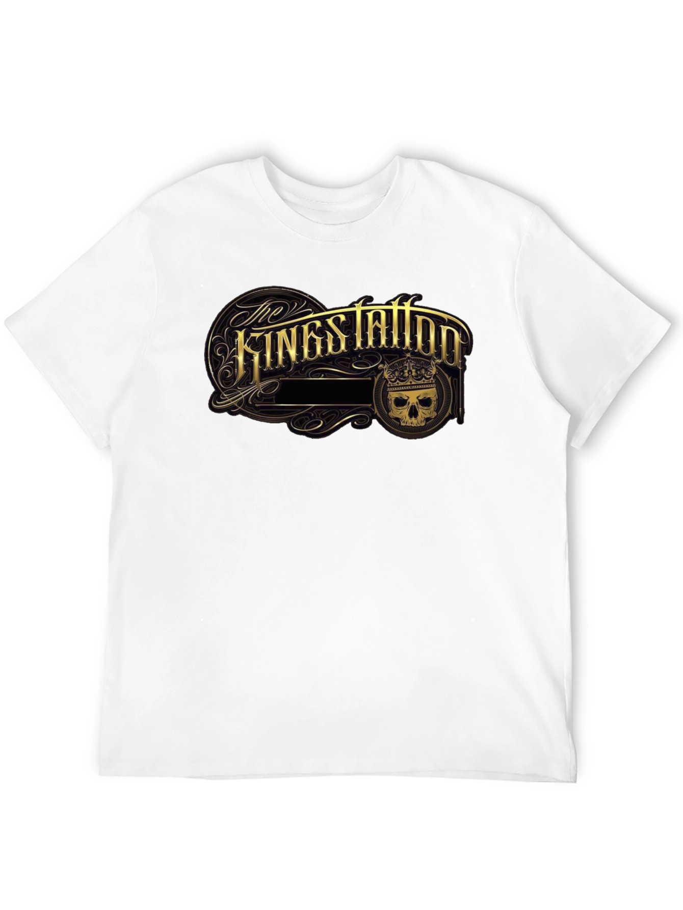 The Kings Tattoo Black Graphic T-Shirt