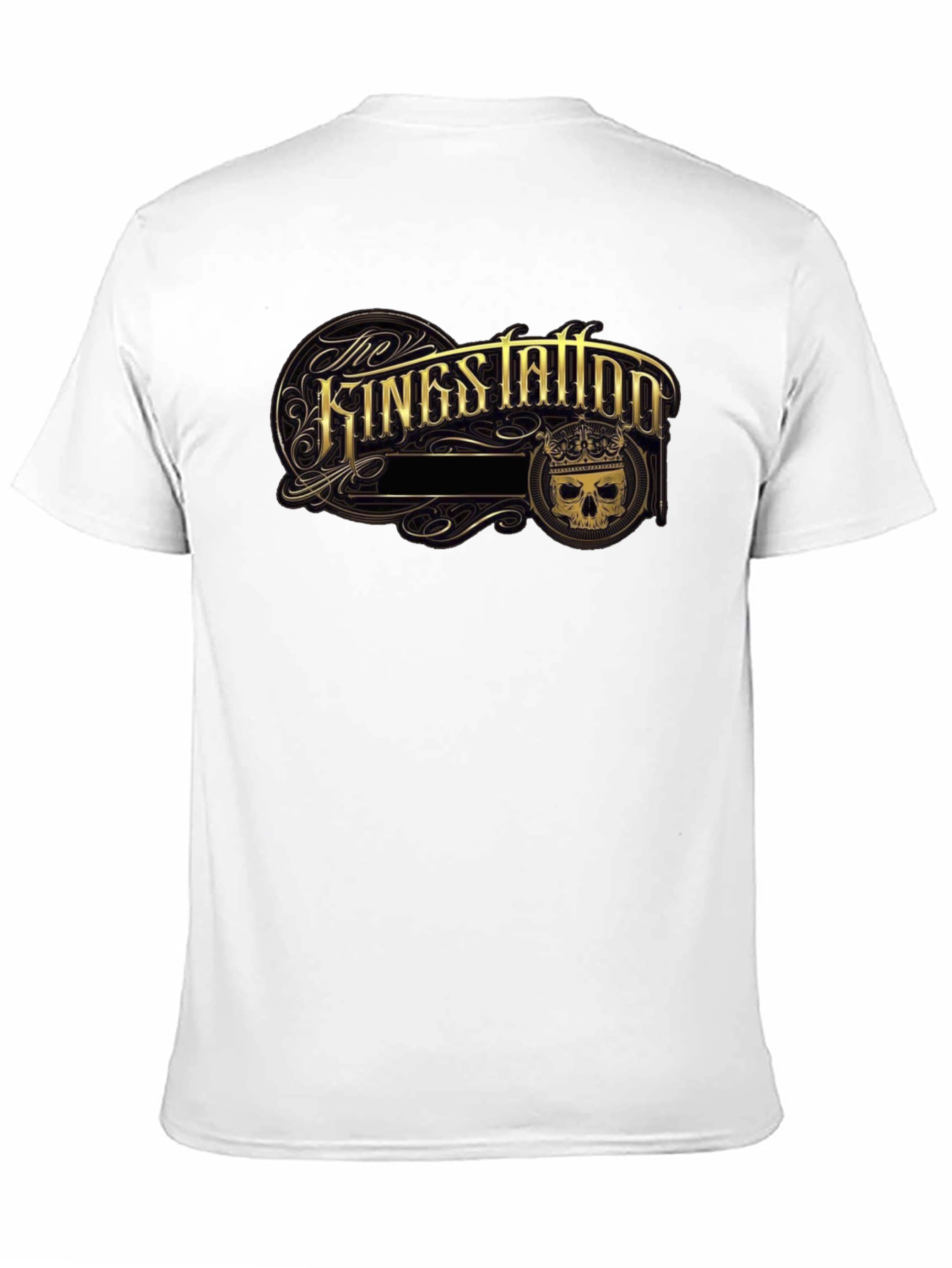 The Kings Tattoo Black Graphic T-Shirt