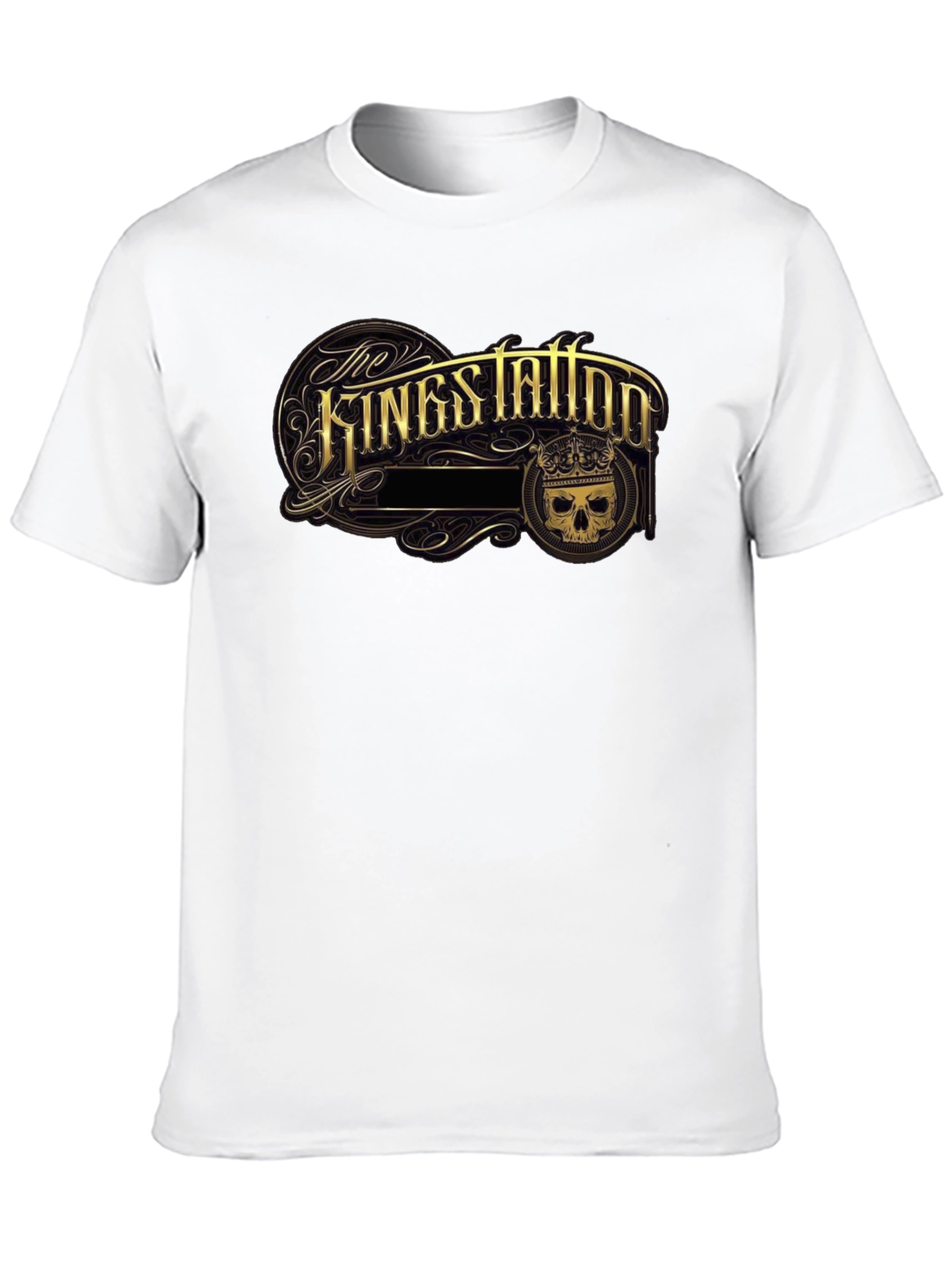 The Kings Tattoo Black Graphic T-Shirt