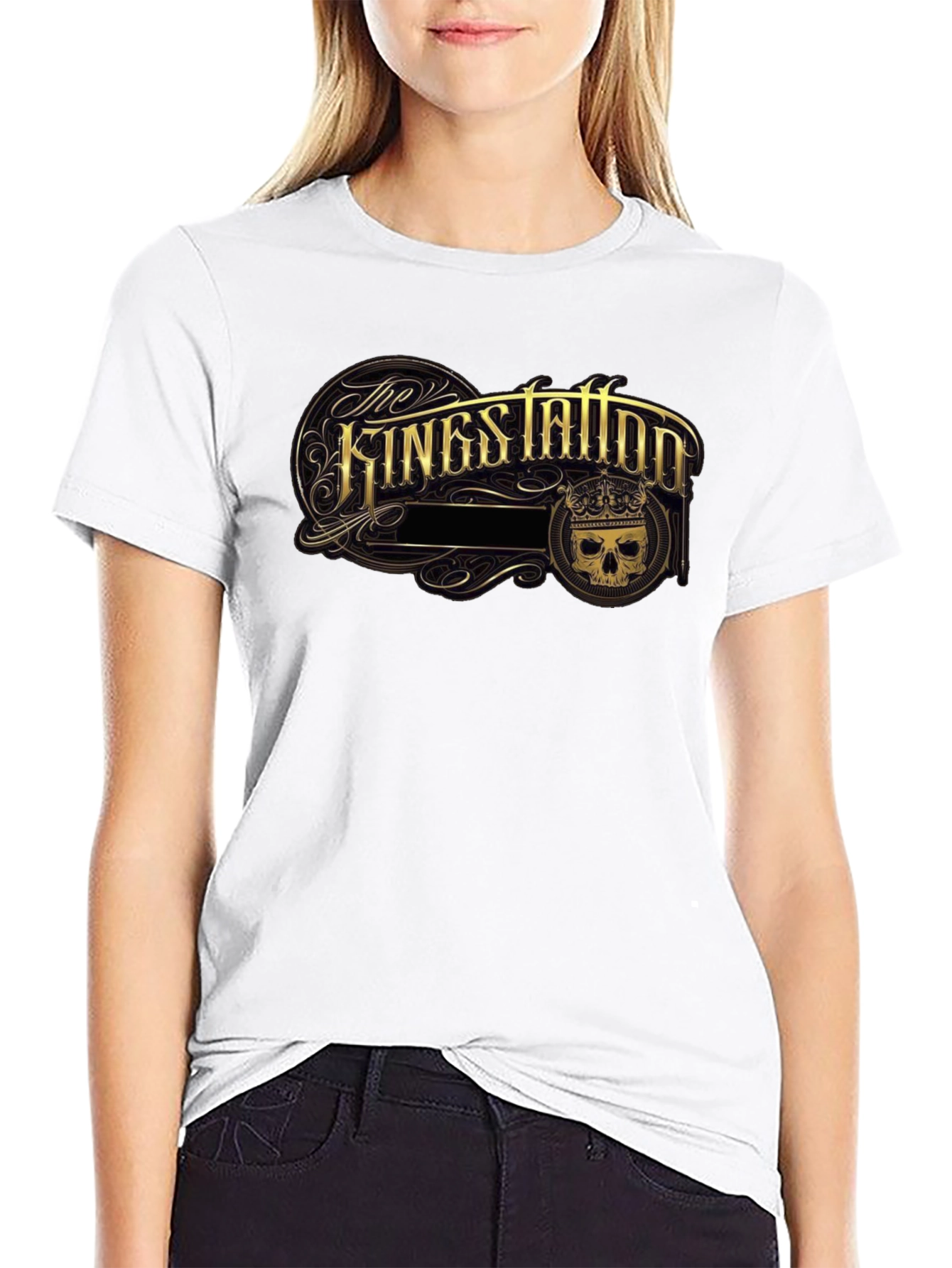 The Kings Tattoo Black Graphic T-Shirt