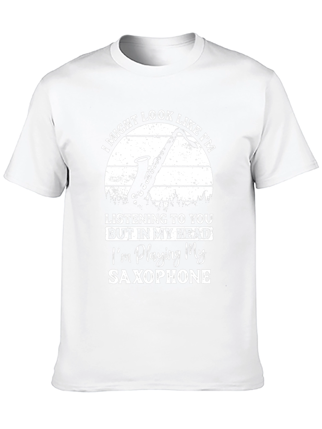 Saxophone Player T-Shirt: Im Playing Saxophone In My Head