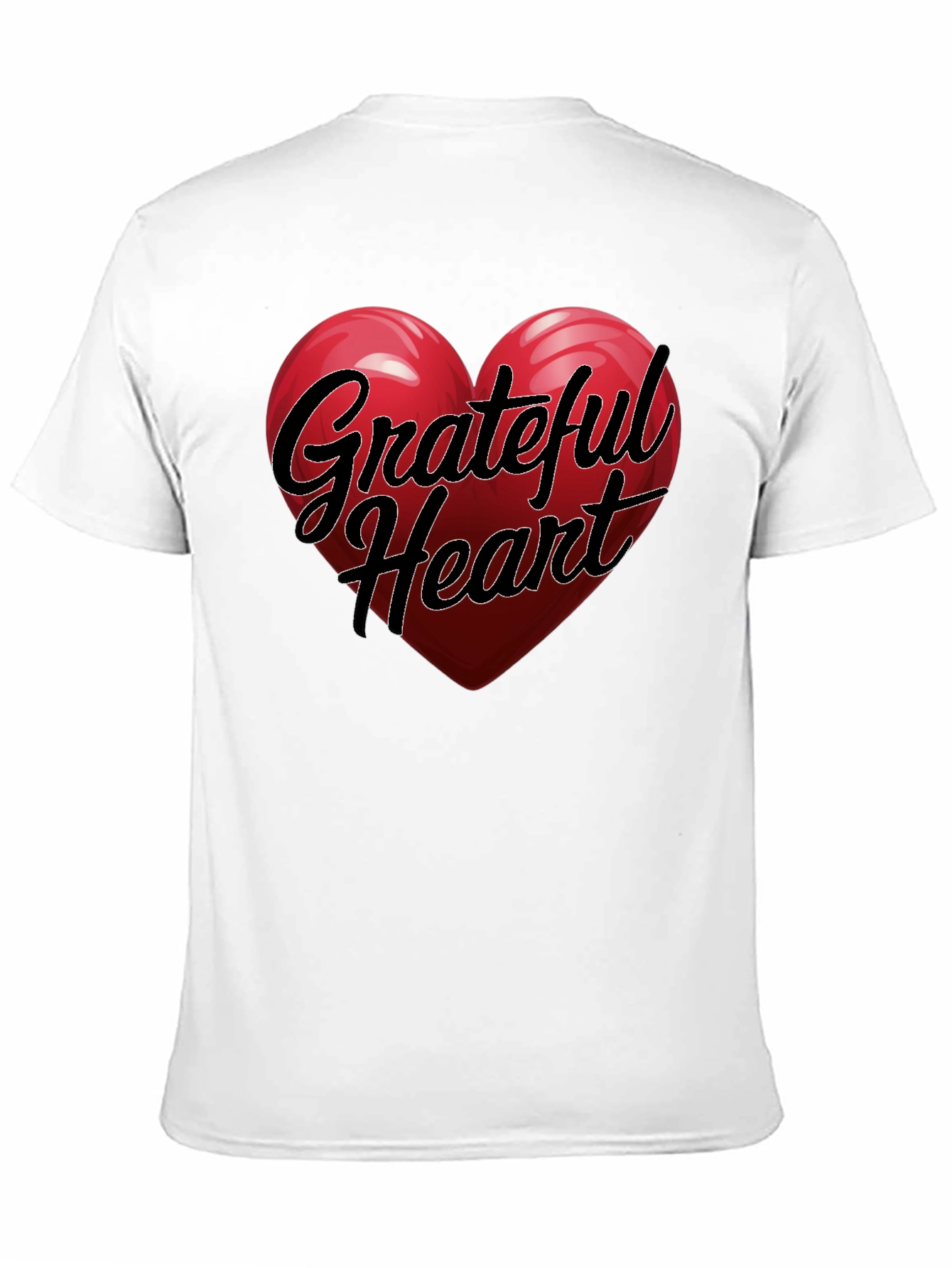 Grateful Heart T-Shirt Black