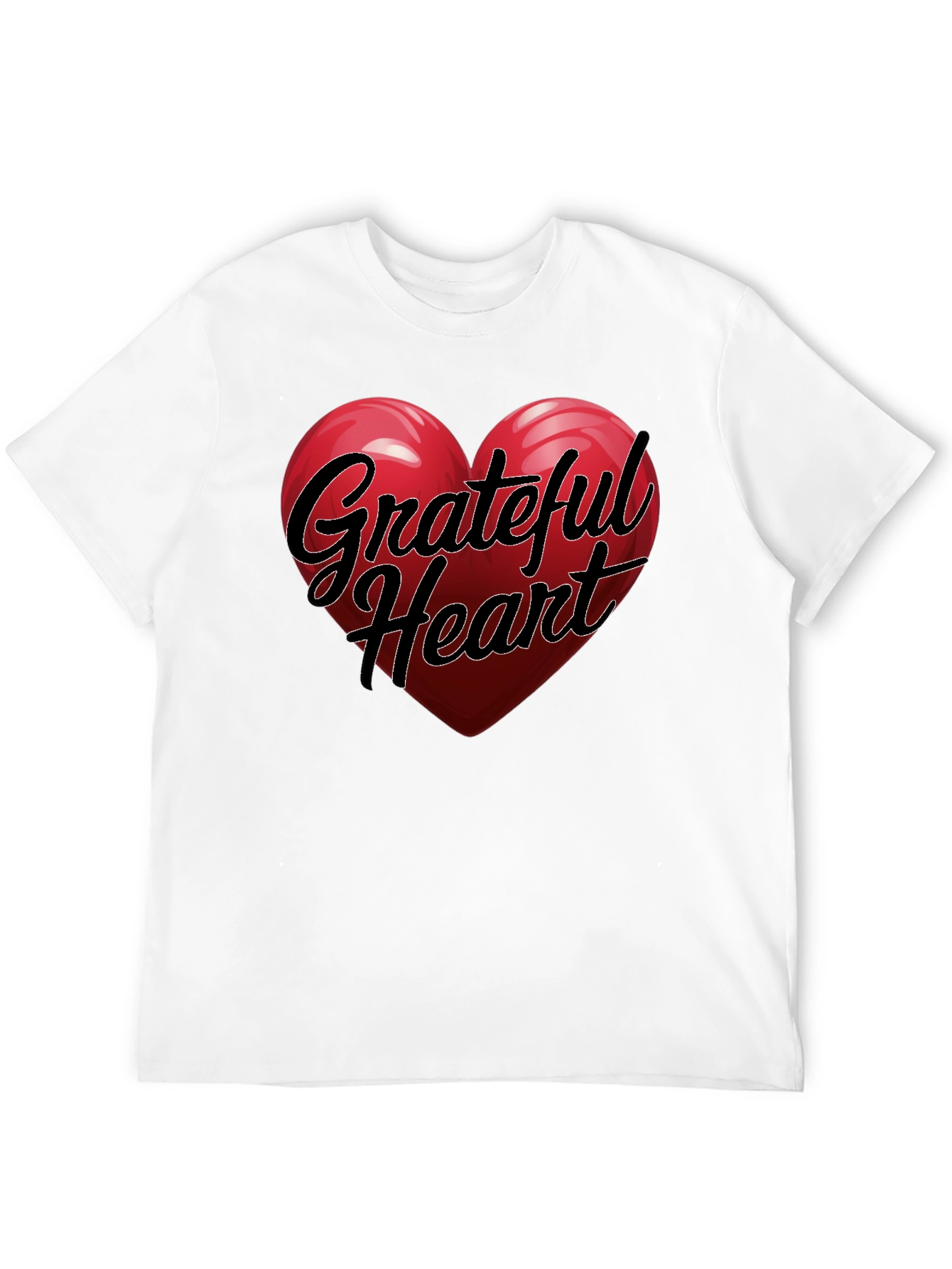 Grateful Heart T-Shirt Black