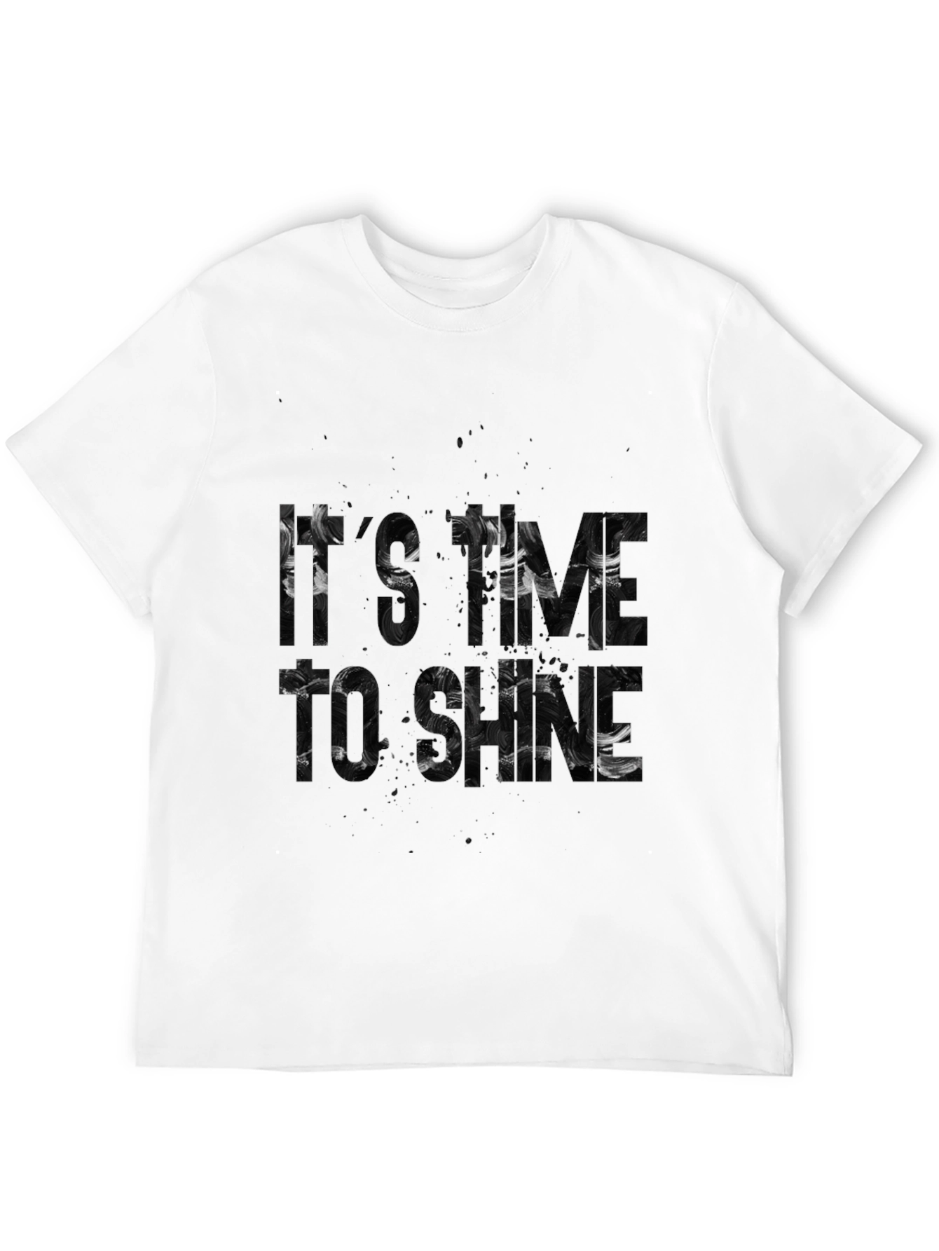 Its My Time to Shine Black Graphic Tee