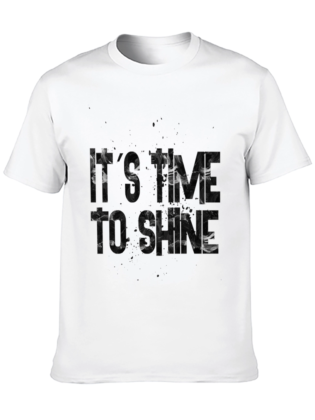 Its My Time to Shine Black Graphic Tee