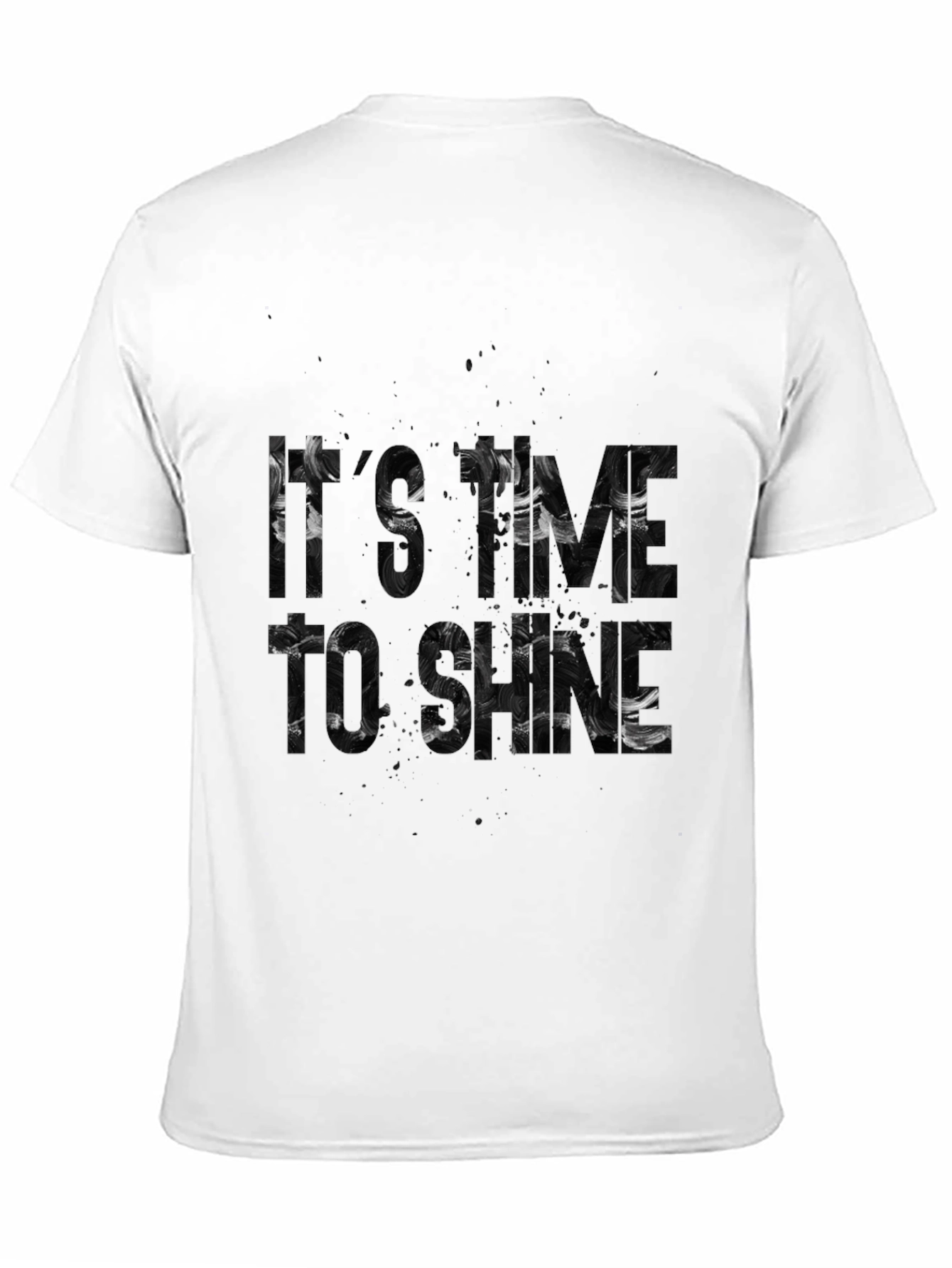 Its My Time to Shine Black Graphic Tee