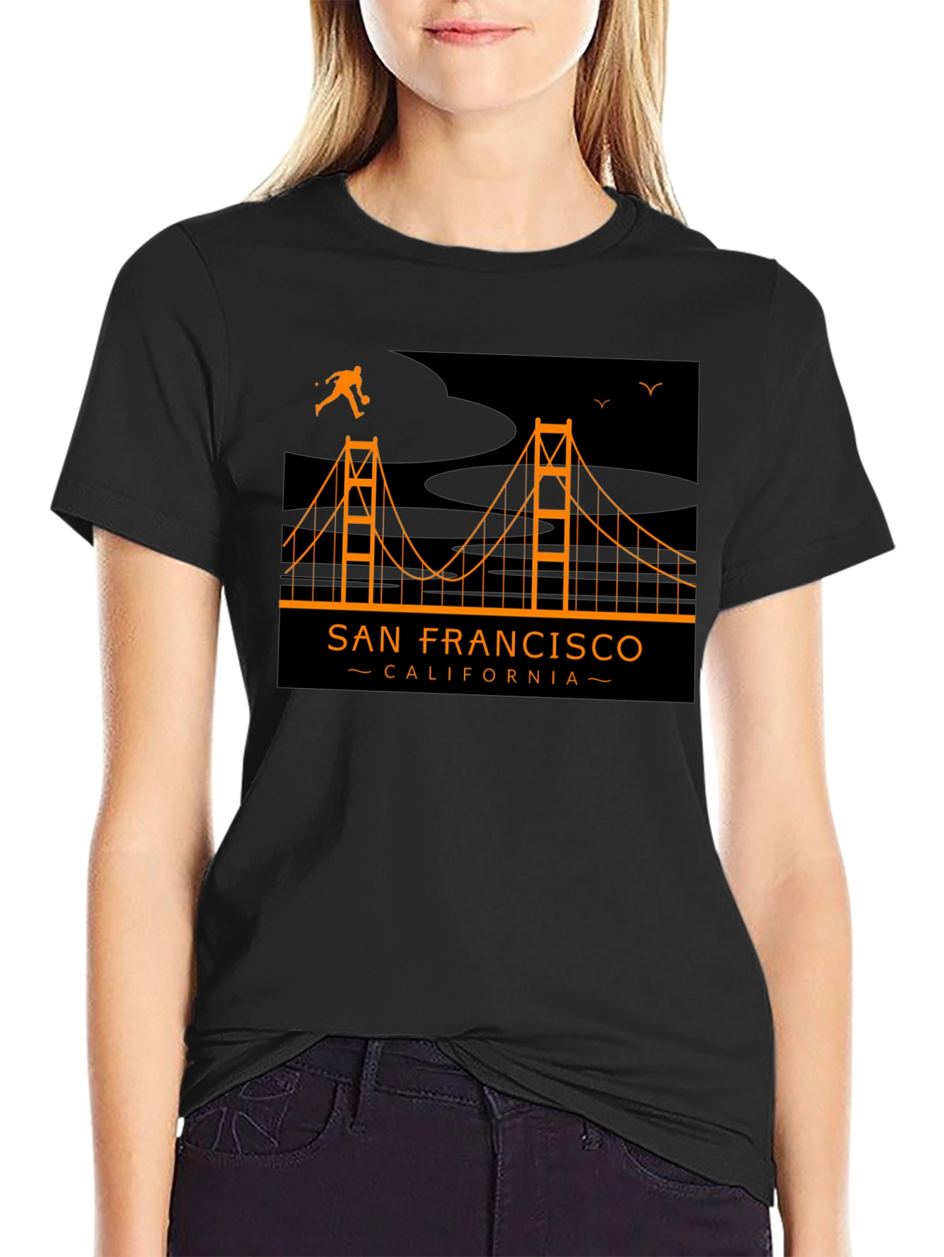 San Francisco Golden Gate Bridge Graphic Tee