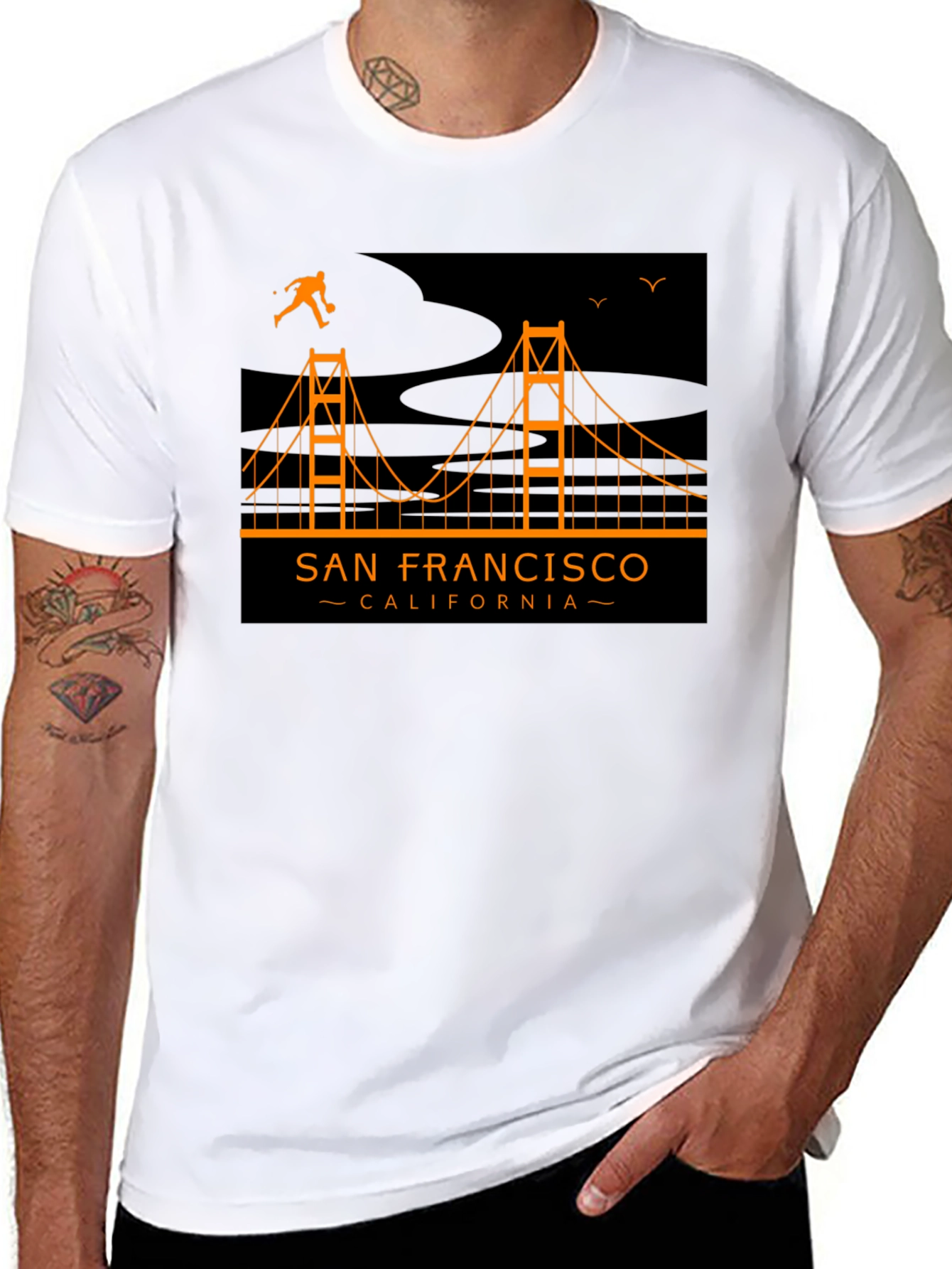 San Francisco Golden Gate Bridge Graphic Tee