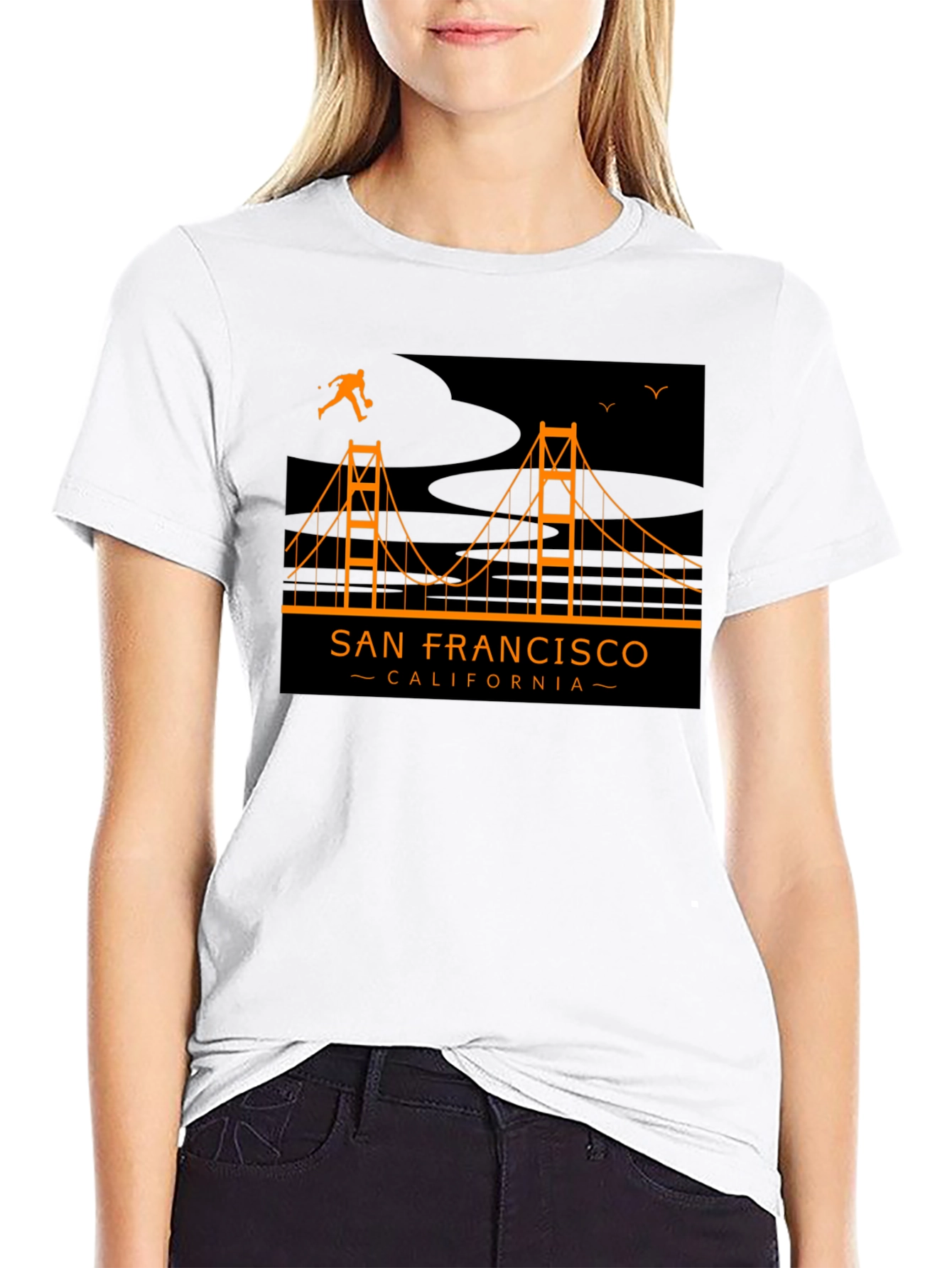 San Francisco Golden Gate Bridge Graphic Tee