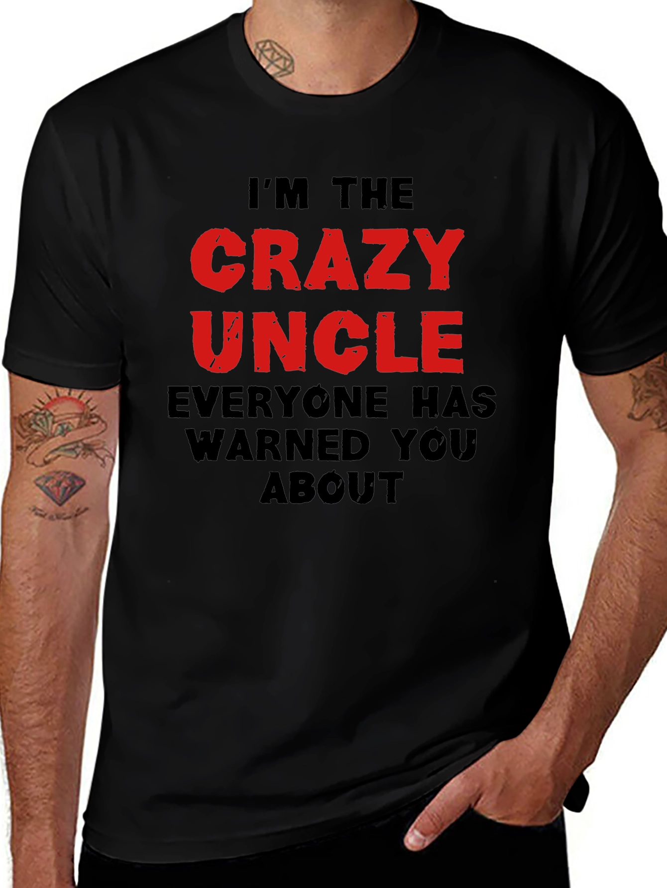 Crazy Uncle Graphic T-Shirt