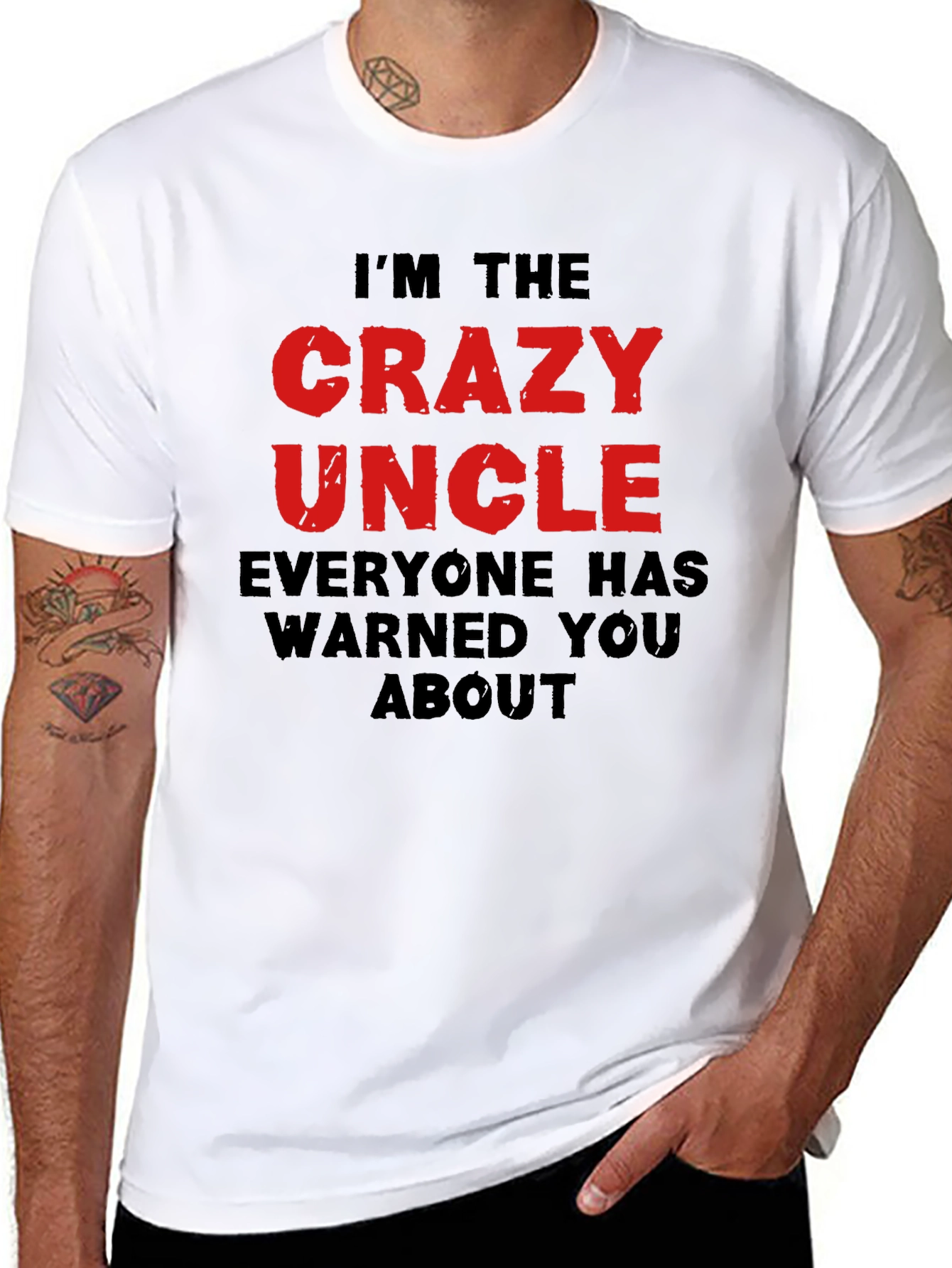 Crazy Uncle Graphic T-Shirt