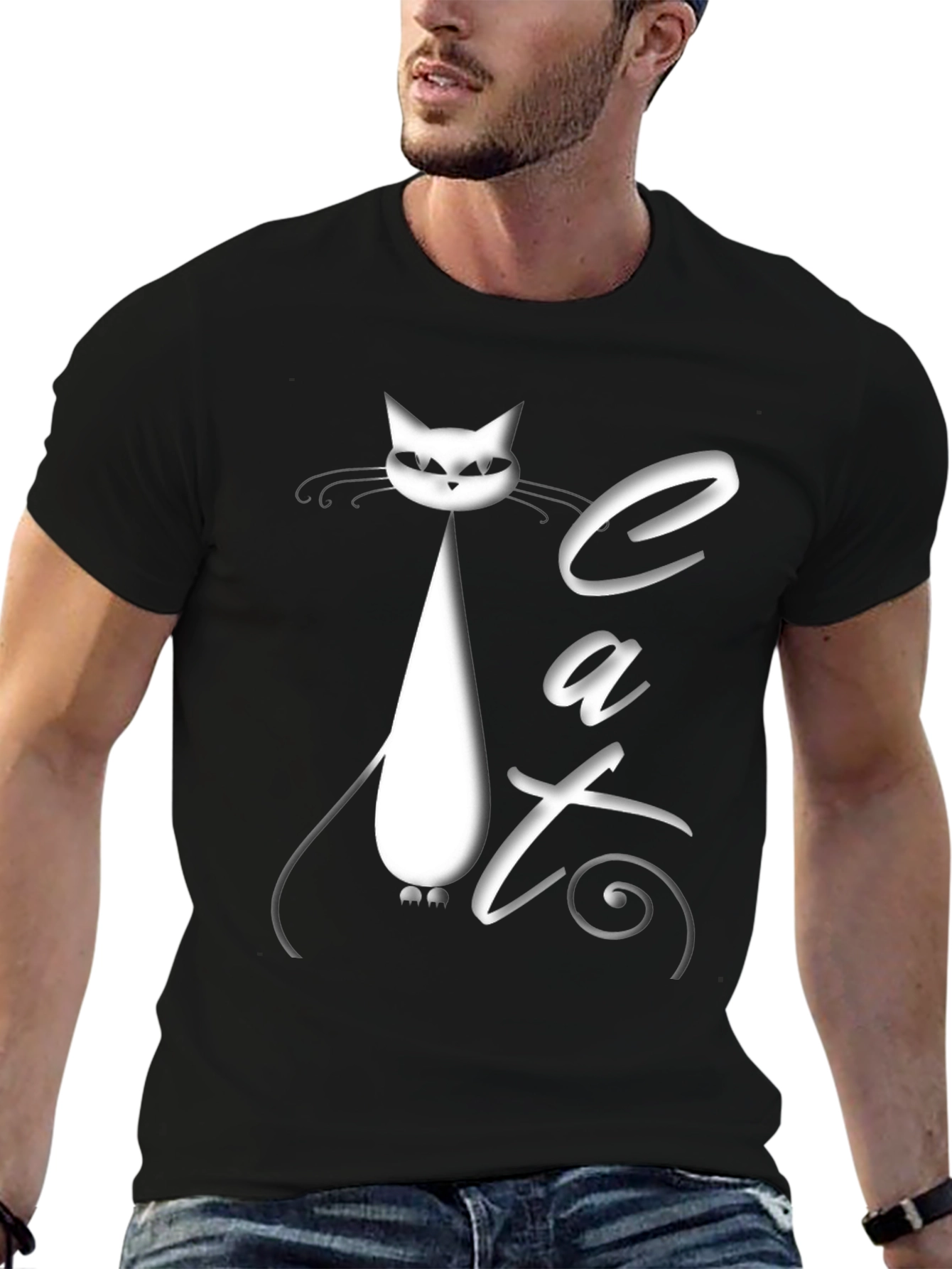Cat T-Shirt - Stylish & Comfortable