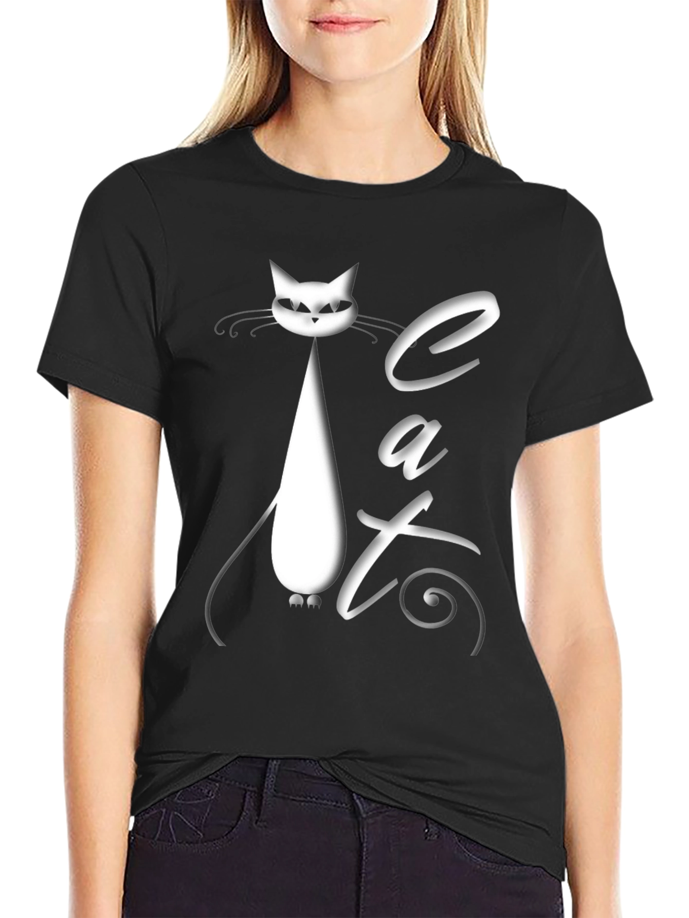 Cat T-Shirt - Stylish & Comfortable