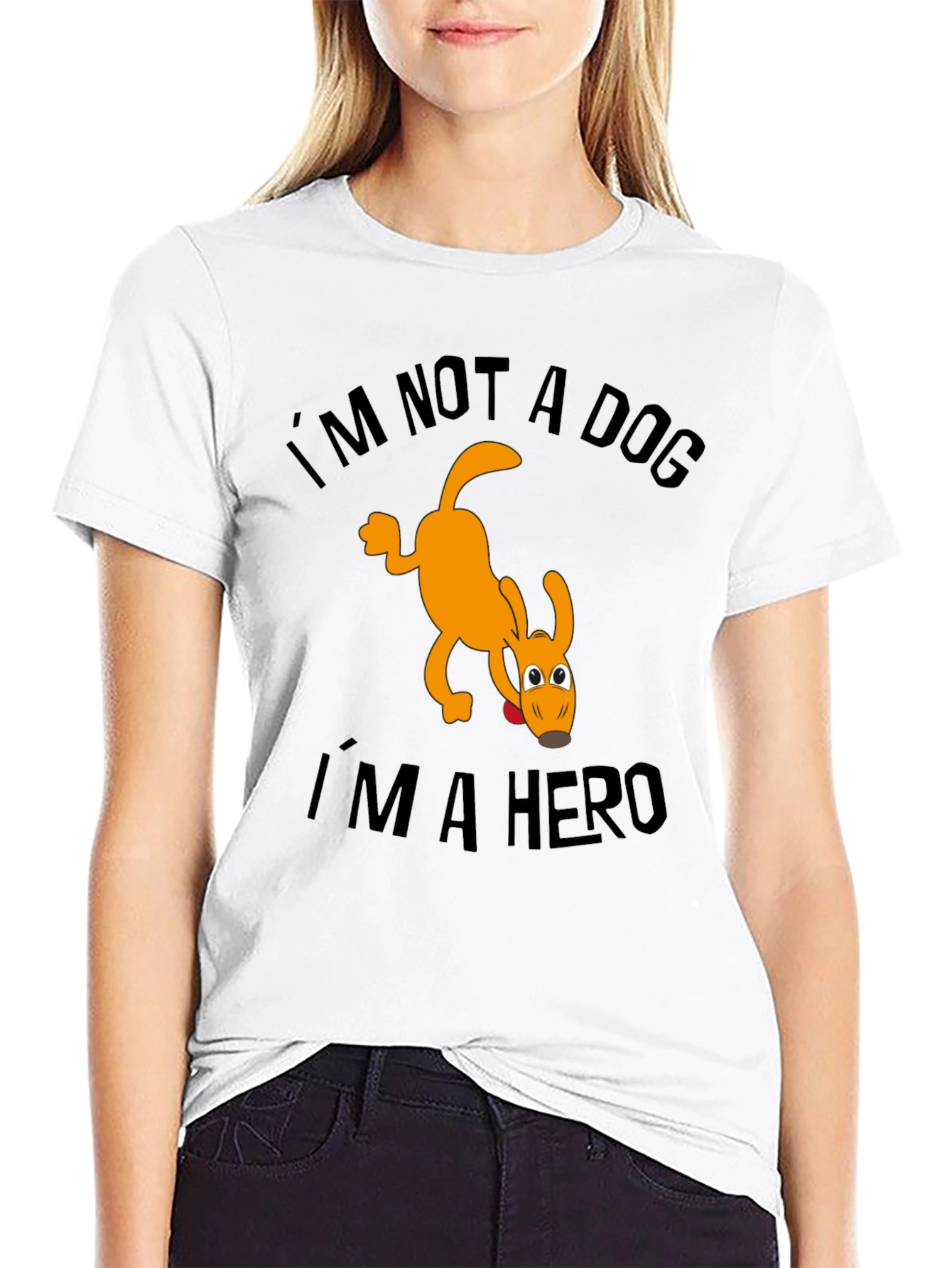 Im Not a Dog Im a Hero T-Shirt