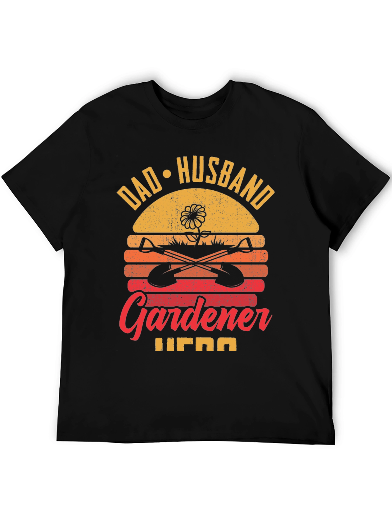 Dad Husband Gardener Hero Graphic Tee