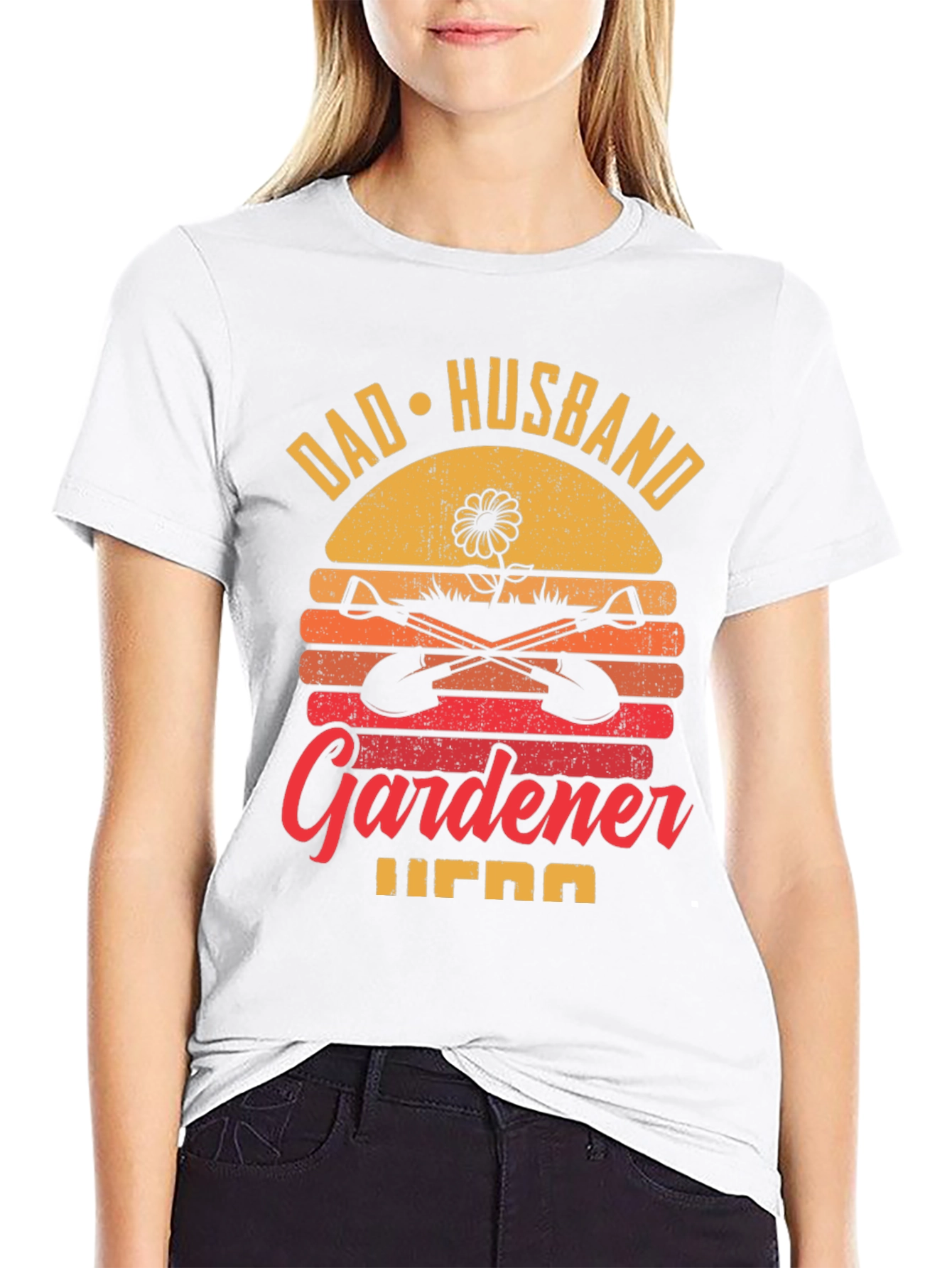 Dad Husband Gardener Hero Graphic Tee