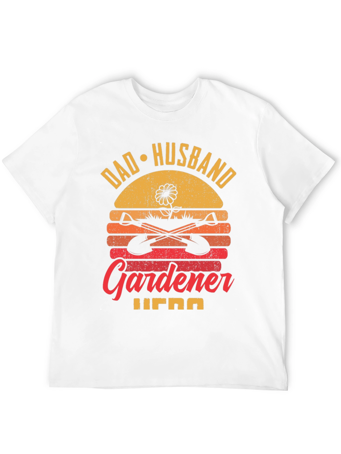 Dad Husband Gardener Hero Graphic Tee