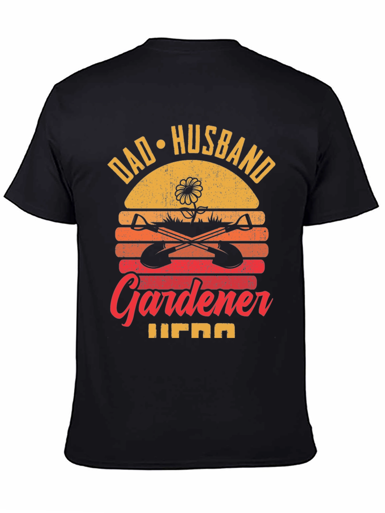 Dad Husband Gardener Hero Graphic Tee
