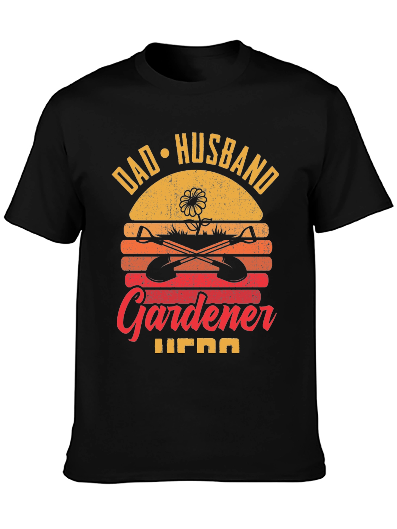 Dad Husband Gardener Hero Graphic Tee