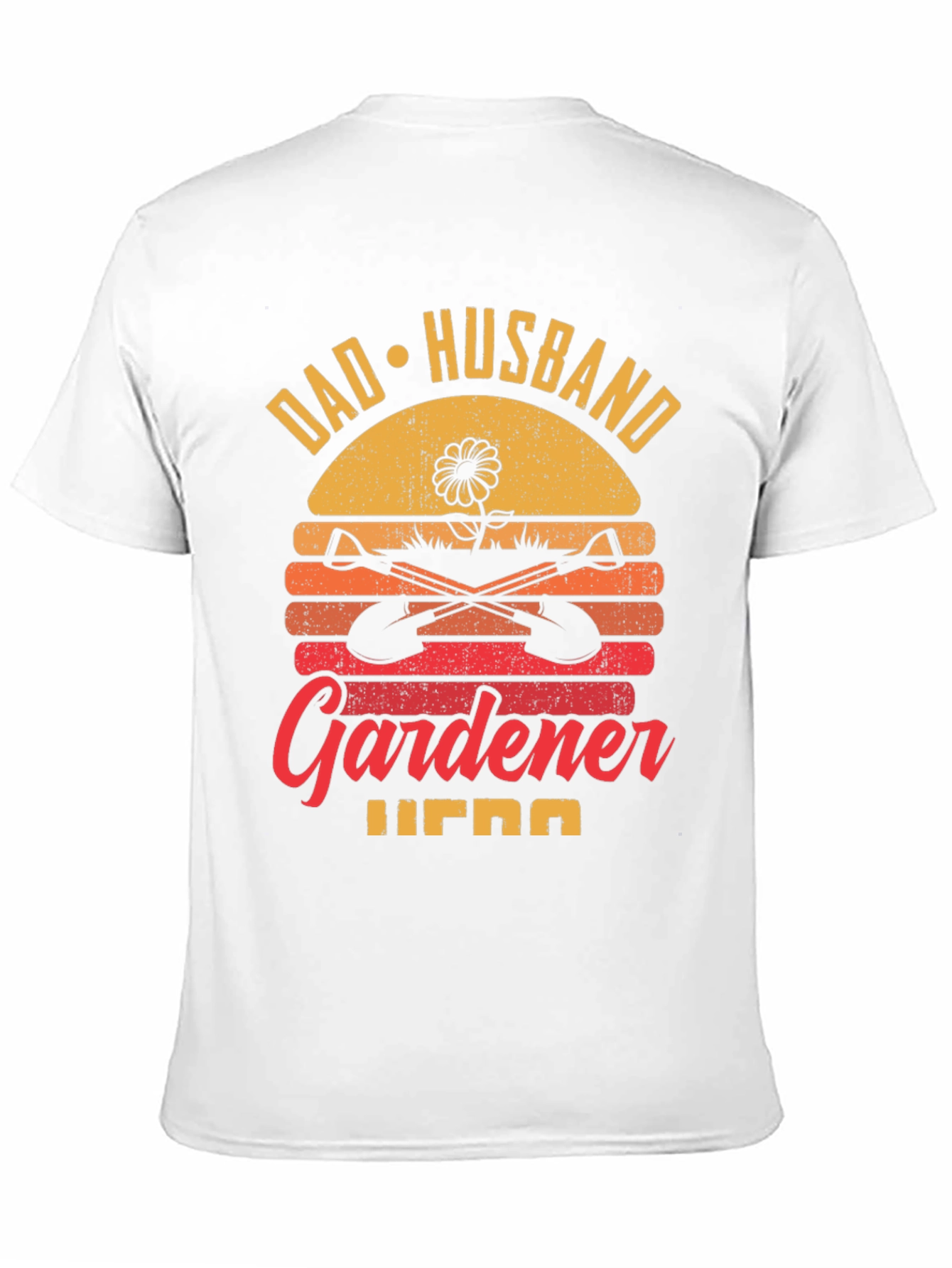 Dad Husband Gardener Hero Graphic Tee