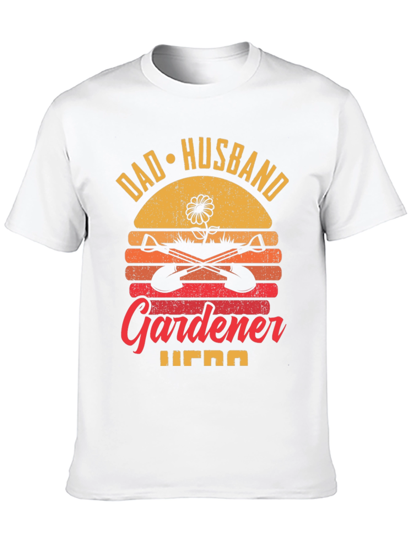 Dad Husband Gardener Hero Graphic Tee