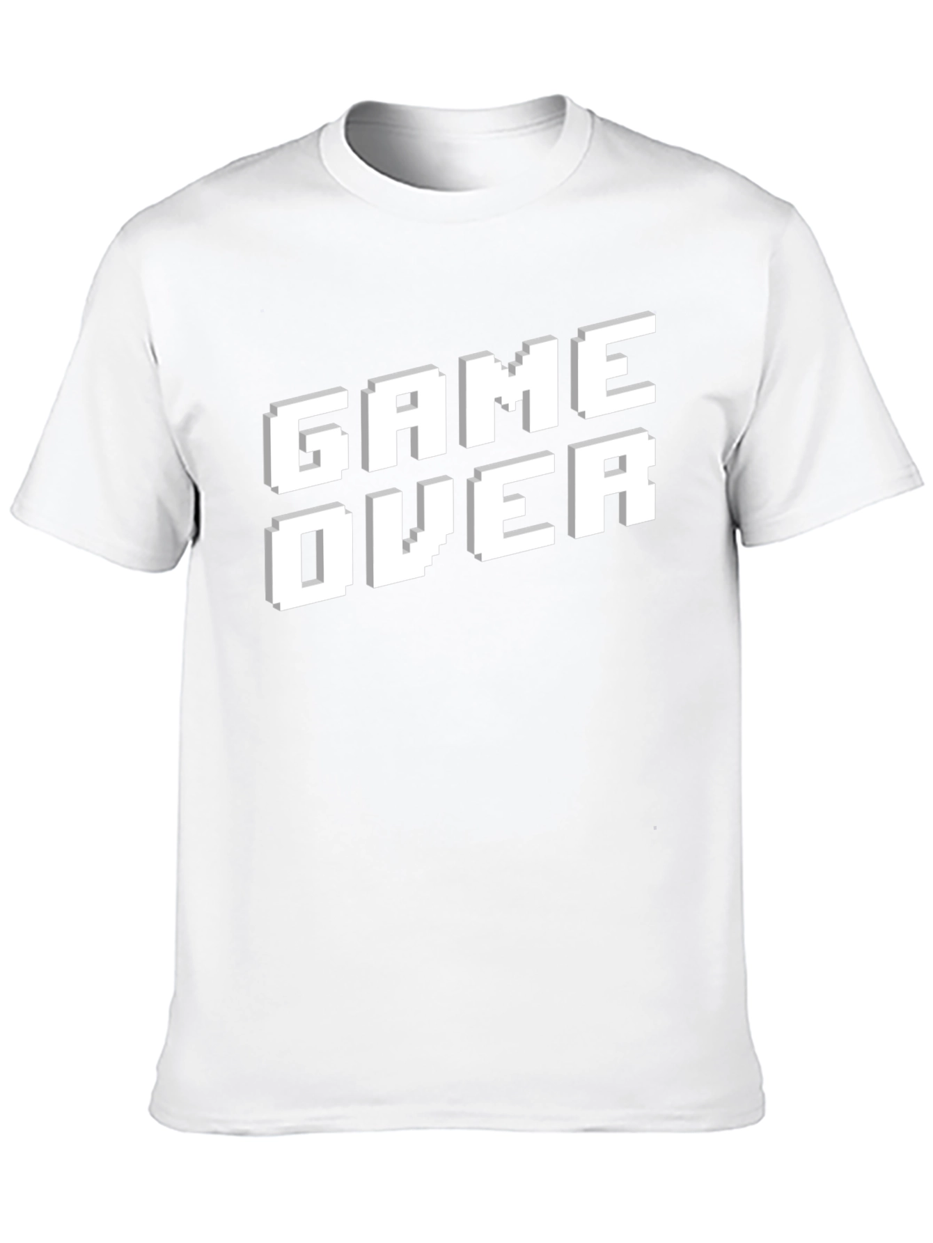 Game Over Pixel Art Graphic T-Shirt