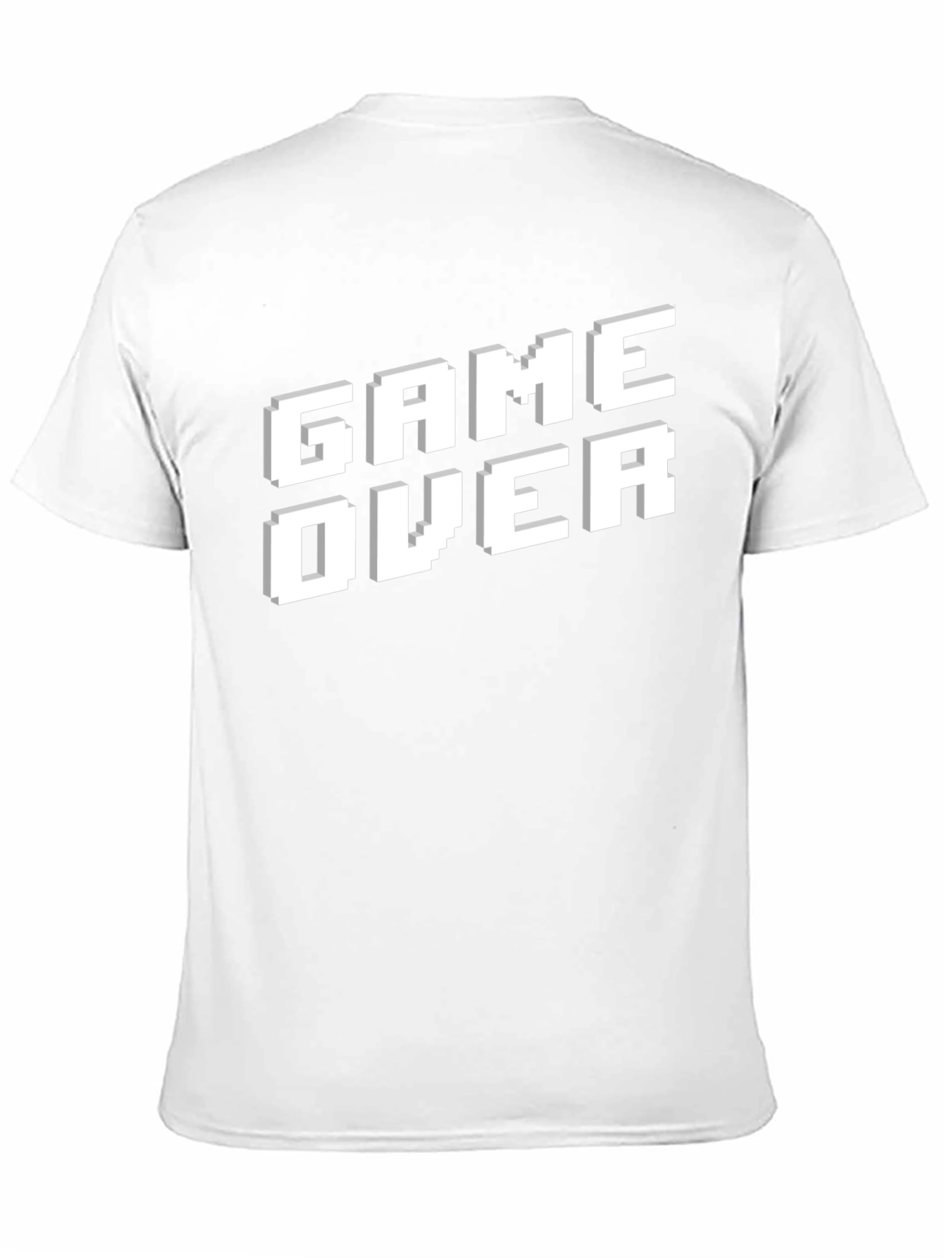 Game Over Pixel Art Graphic T-Shirt