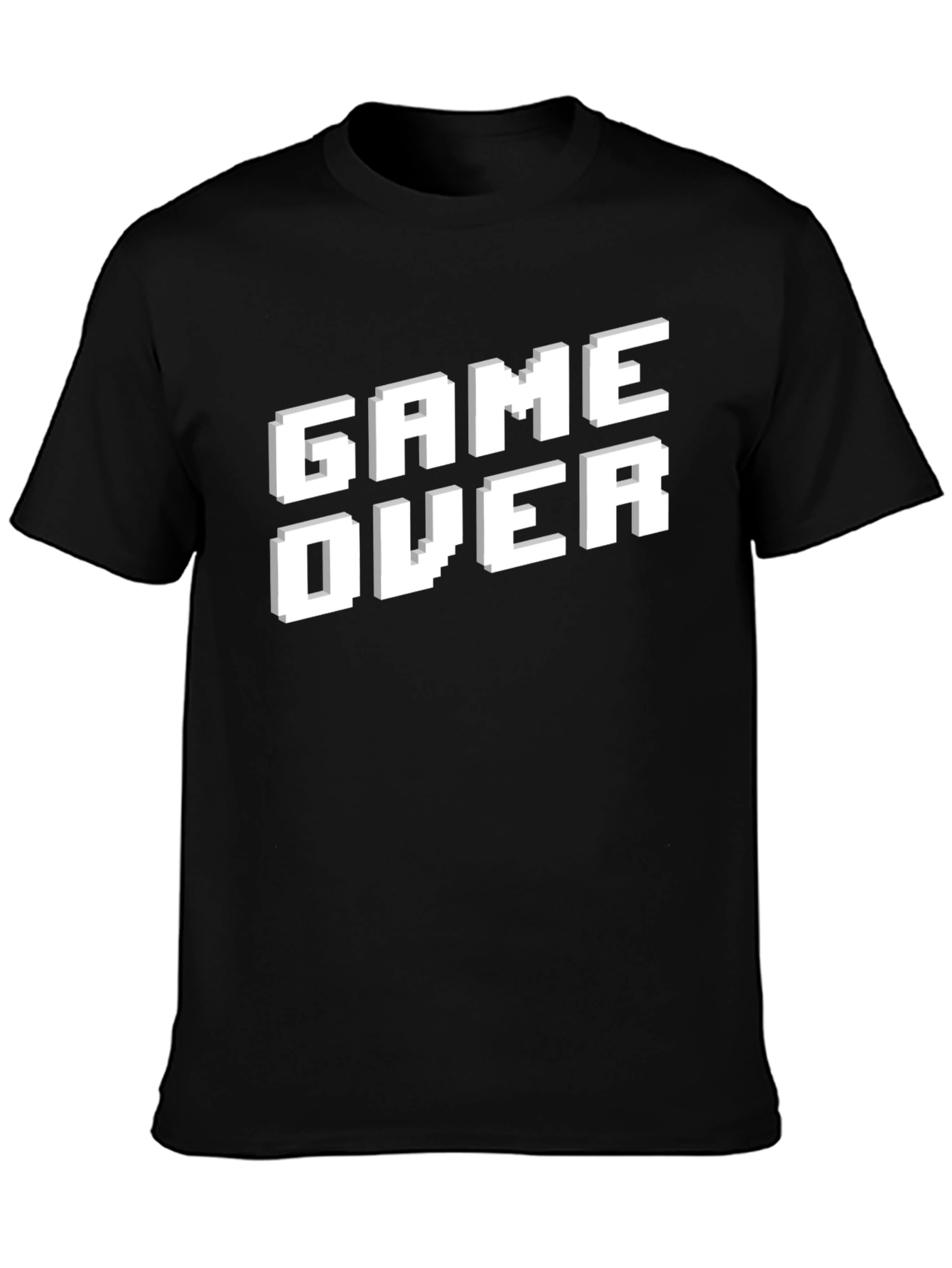 Game Over Pixel Art Graphic T-Shirt