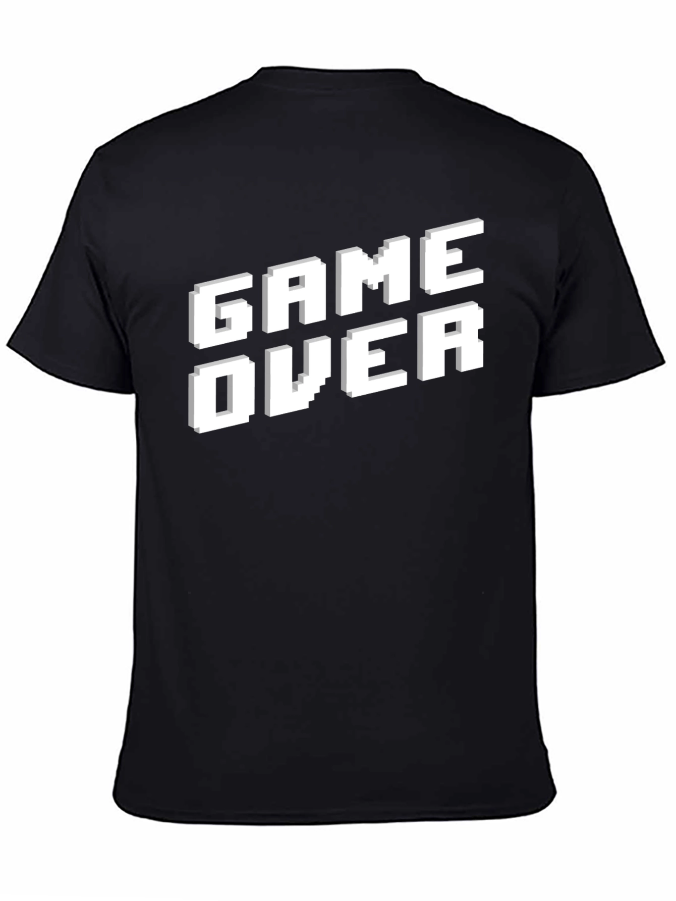 Game Over Pixel Art Graphic T-Shirt