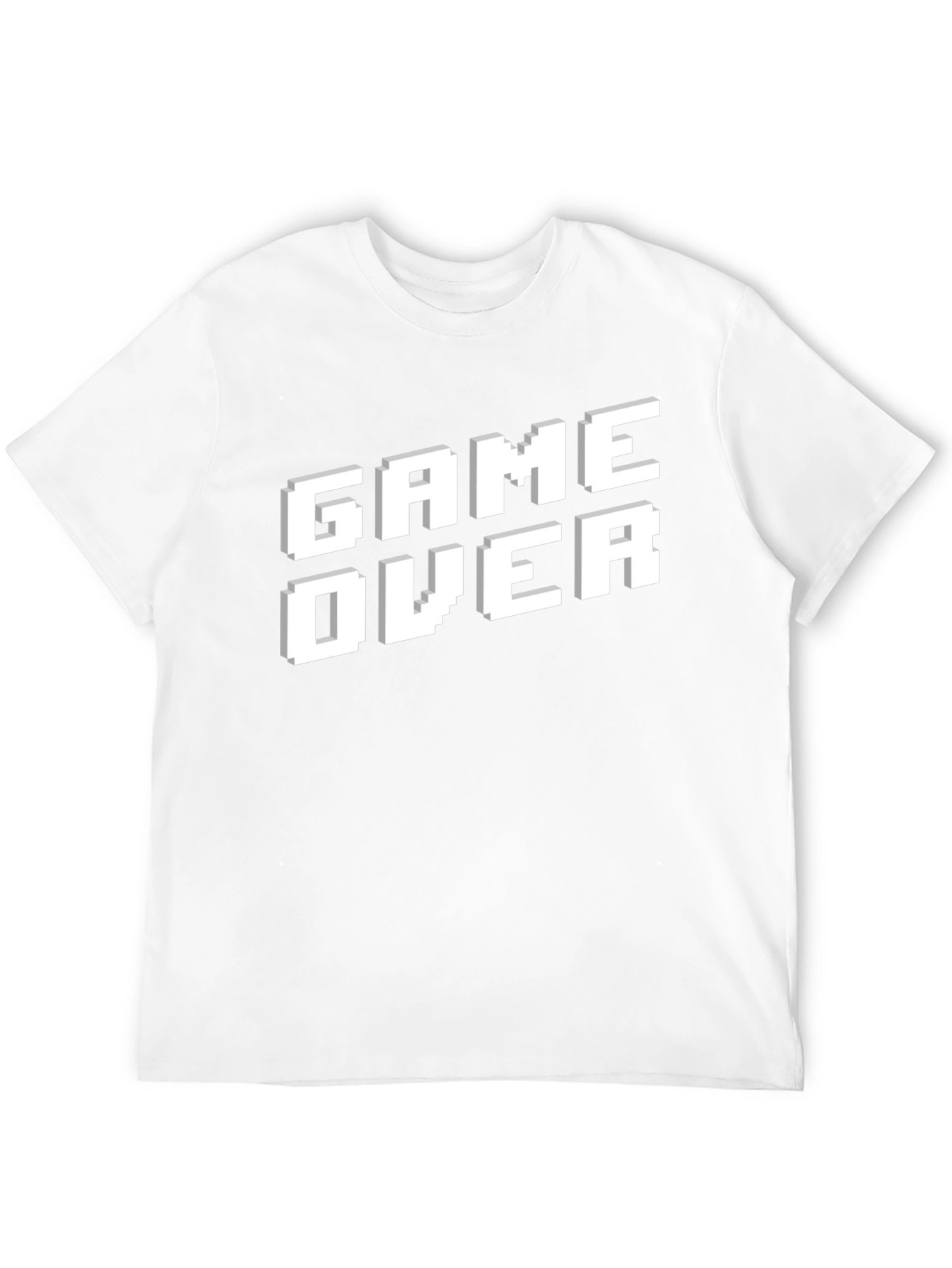 Game Over Pixel Art Graphic T-Shirt