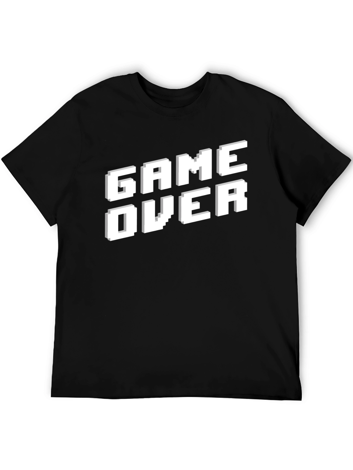 Game Over Pixel Art Graphic T-Shirt