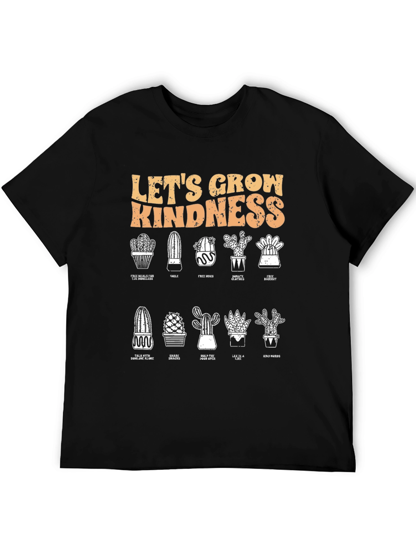 Lets Grow Kindness Graphic T-Shirt