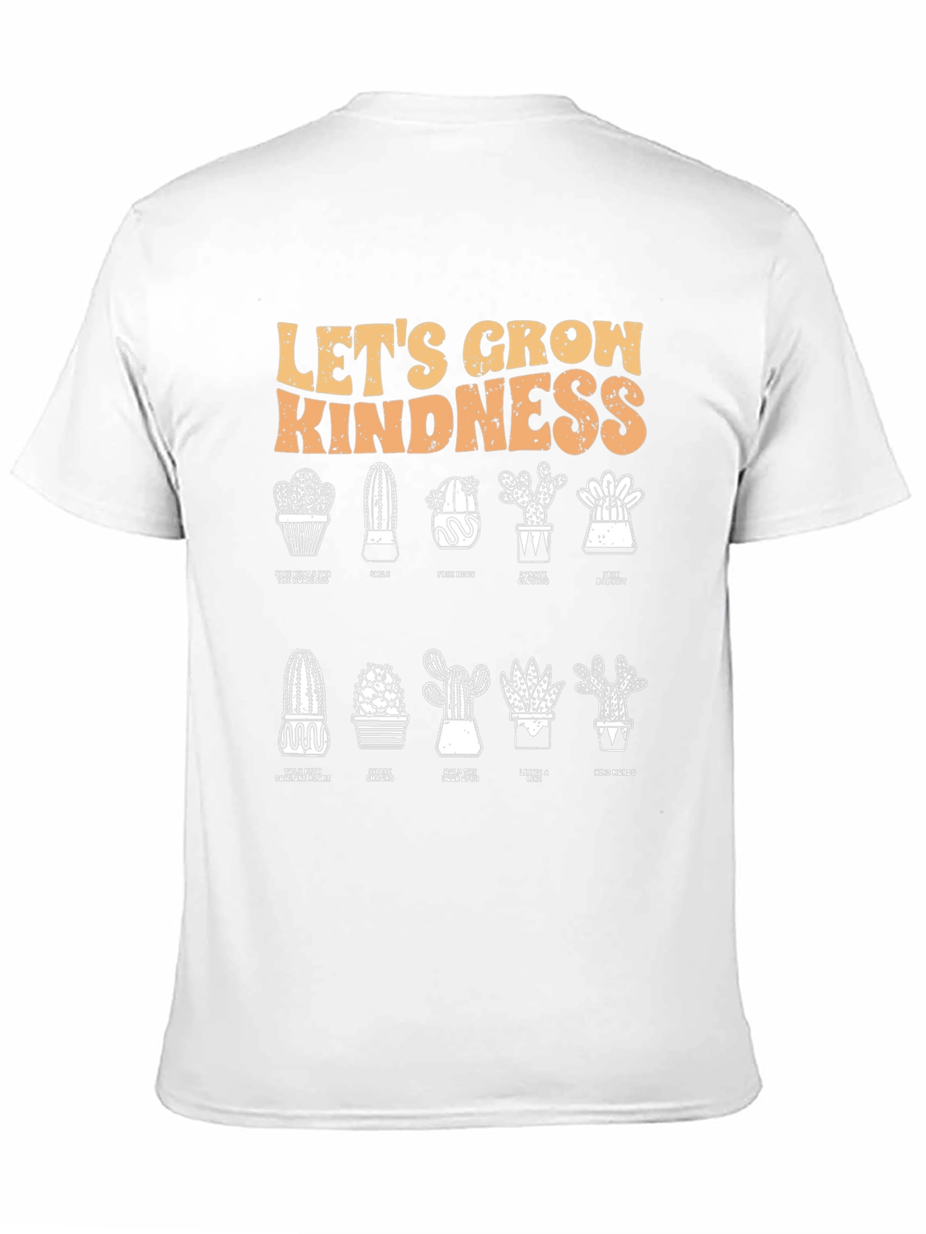 Lets Grow Kindness Graphic T-Shirt