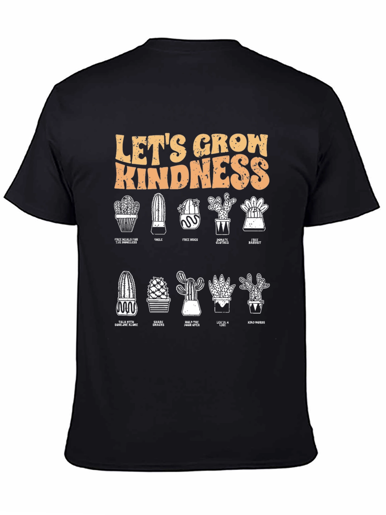 Lets Grow Kindness Graphic T-Shirt