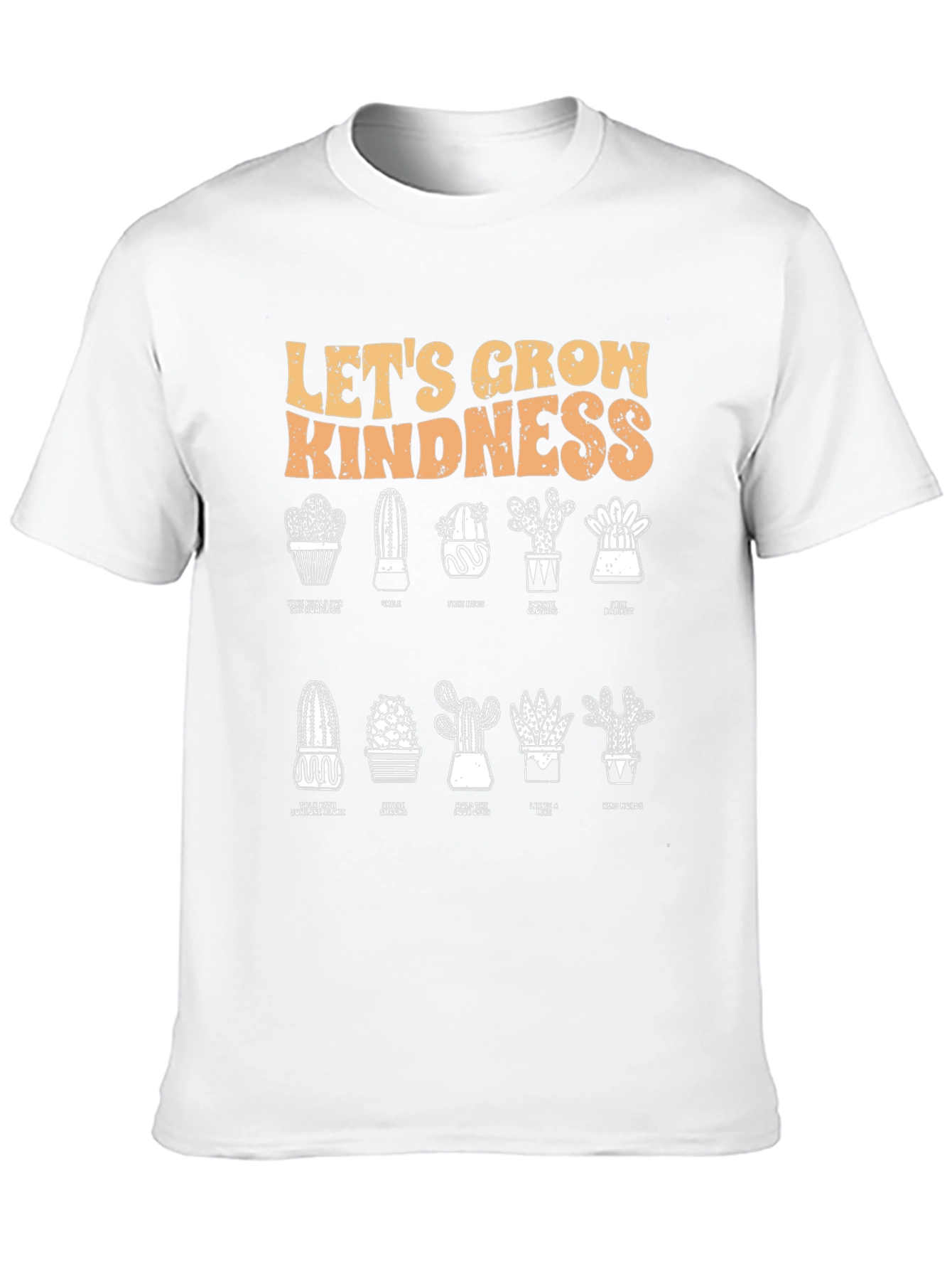 Lets Grow Kindness Graphic T-Shirt