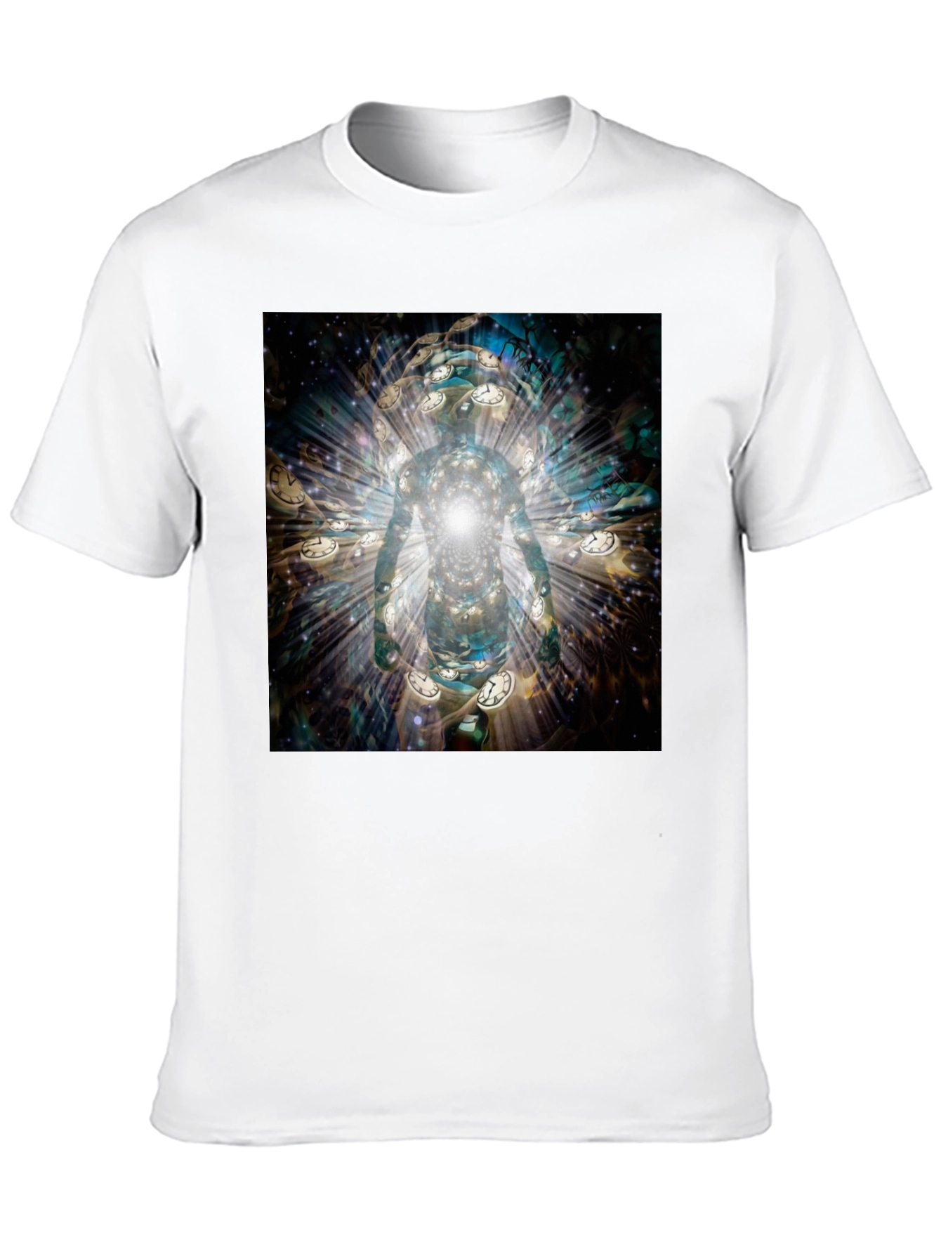 Time Traveler T-Shirt - Black Cotton Tee