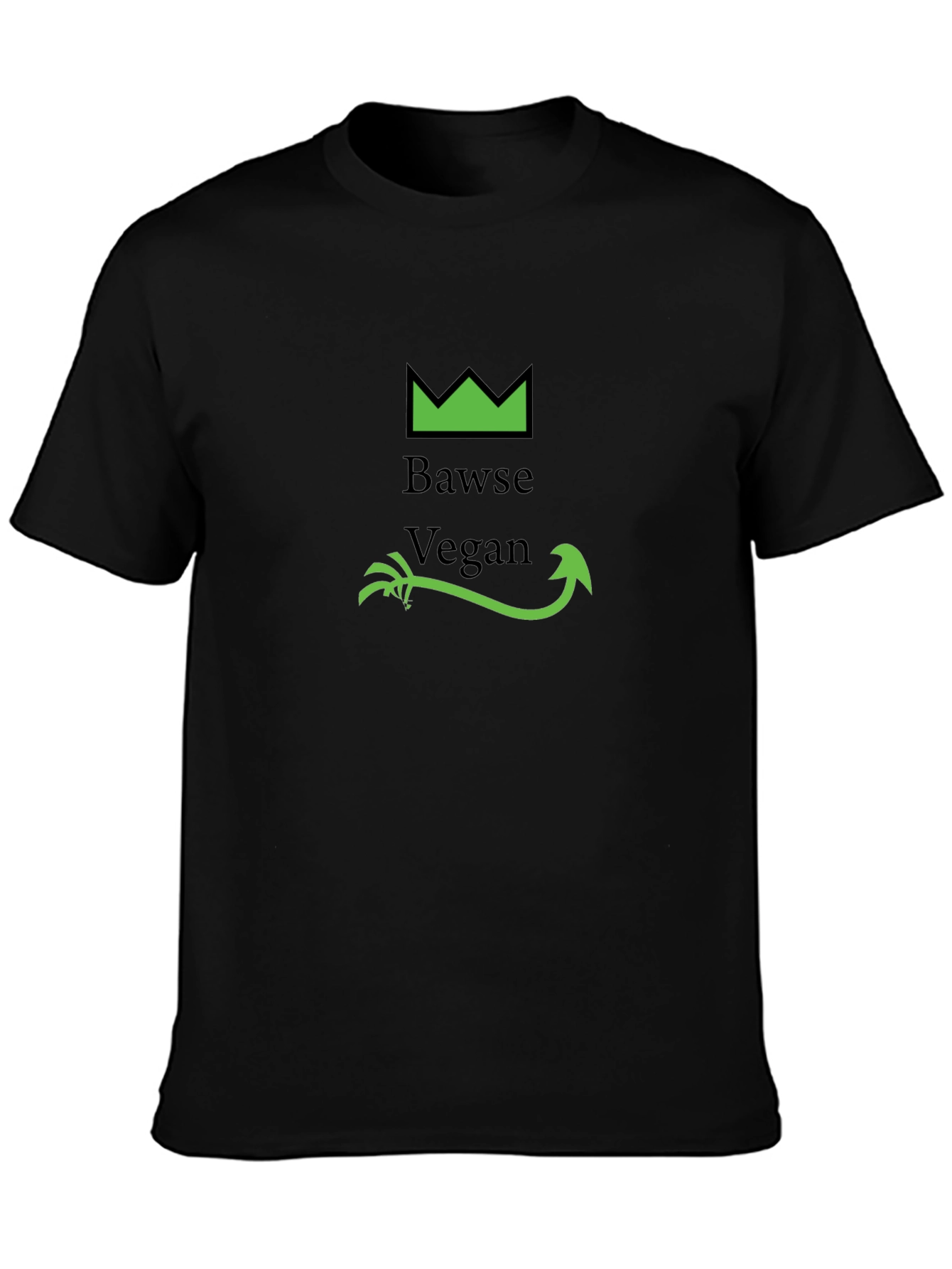 Bawse Vegan Black T-Shirt
