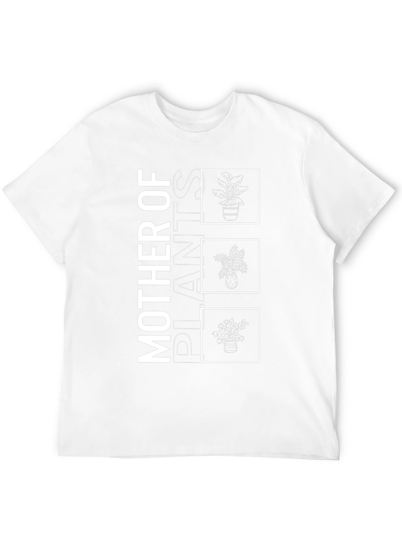 Mother of Plants Graphic Tee - Black Unisex T-Shirt