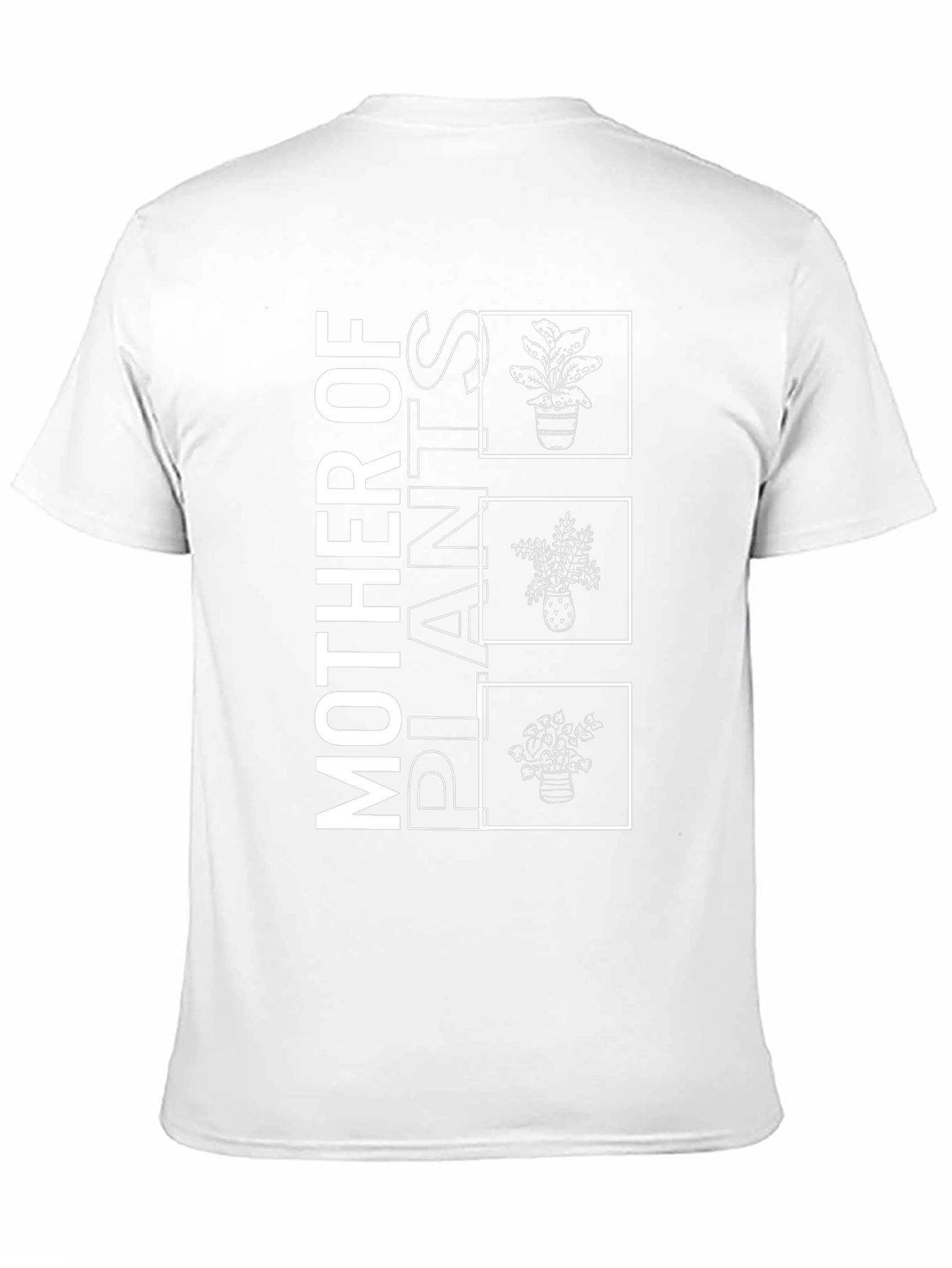 Mother of Plants Graphic Tee - Black Unisex T-Shirt